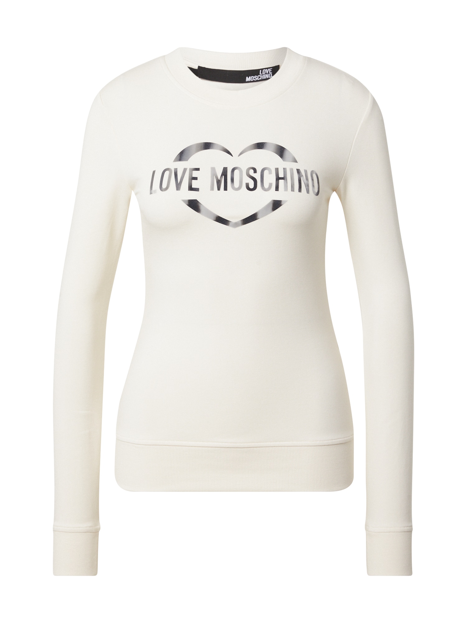 Love Moschino Tréning póló  krém / fekete