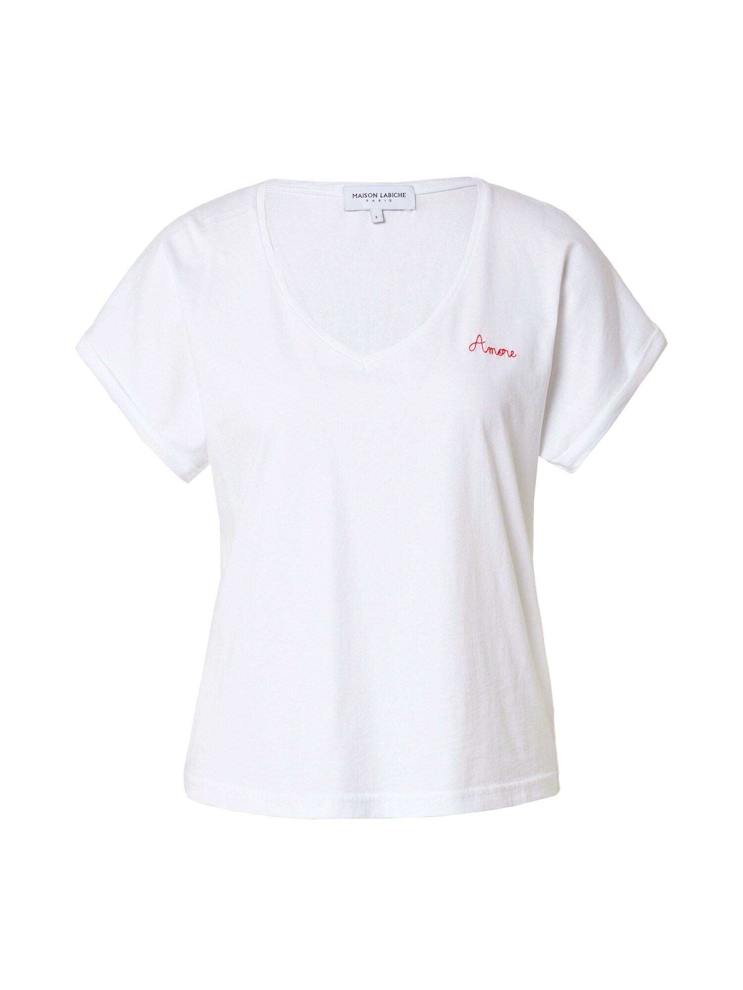 Maison Labiche Póló 'CHATEAU'  fehér / piros