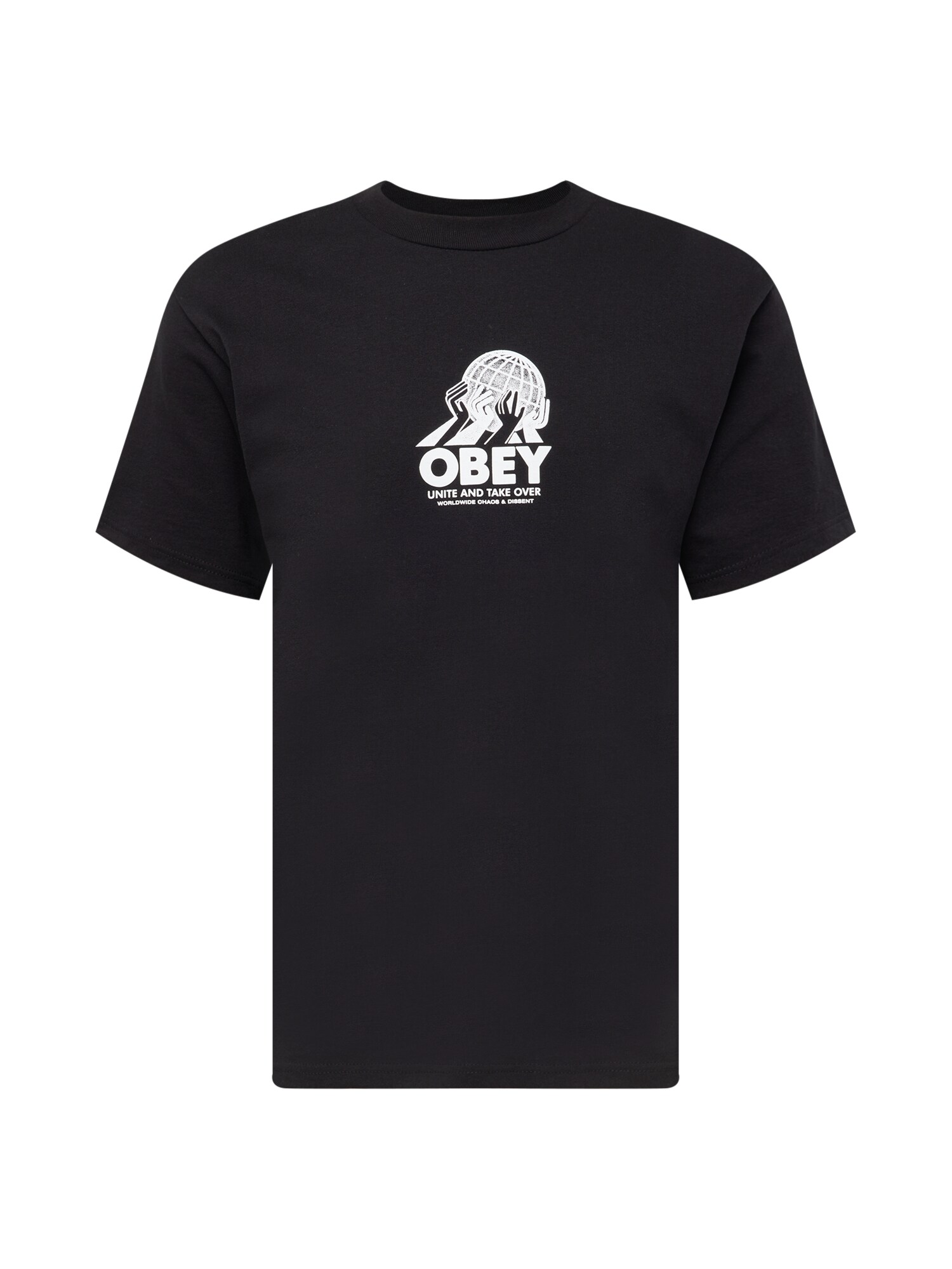 Obey Póló 'Unite'  fekete / fehér