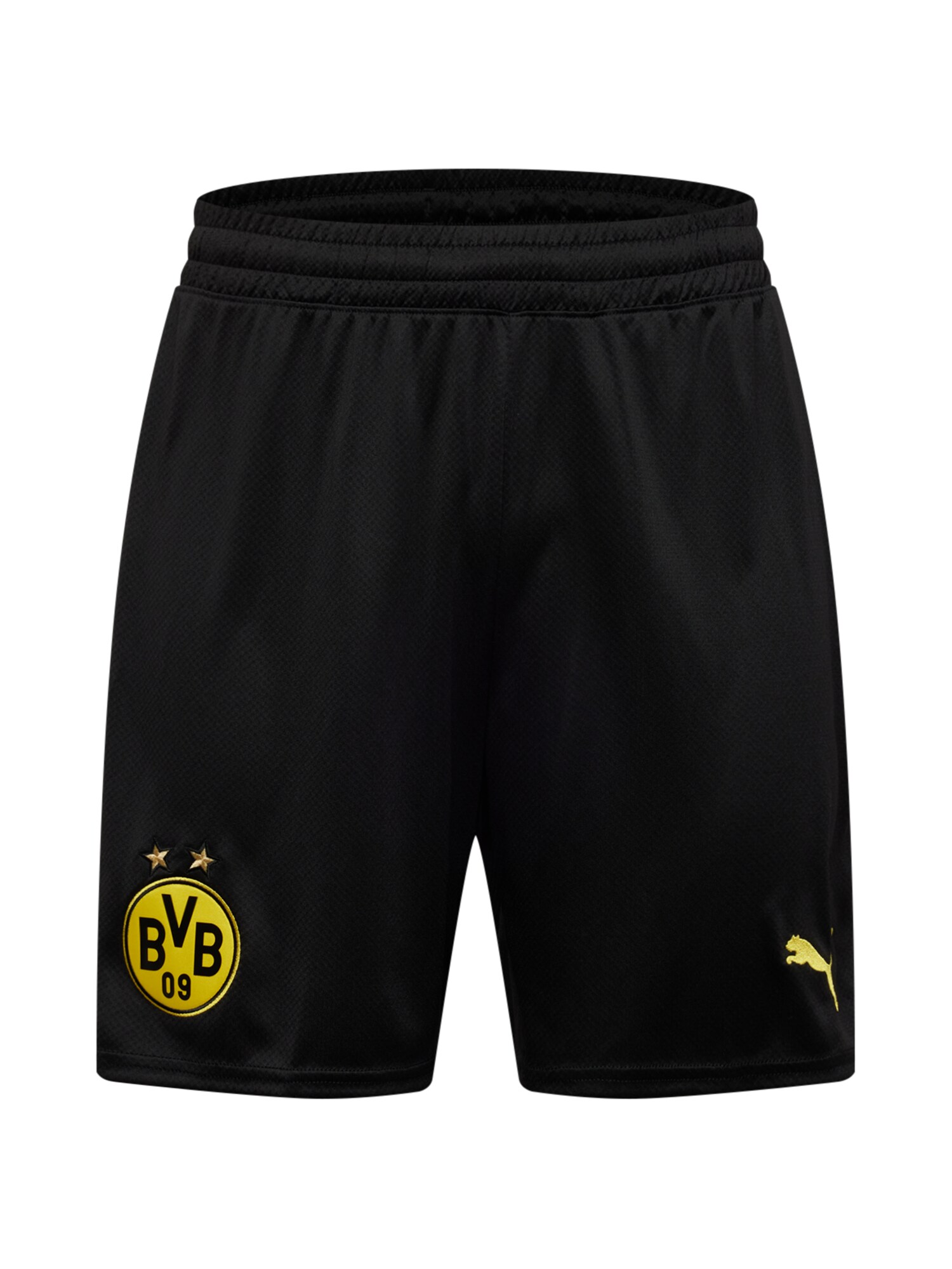 PUMA Sportnadrágok 'Borussia Dortmund 22/23'  fekete / sárga