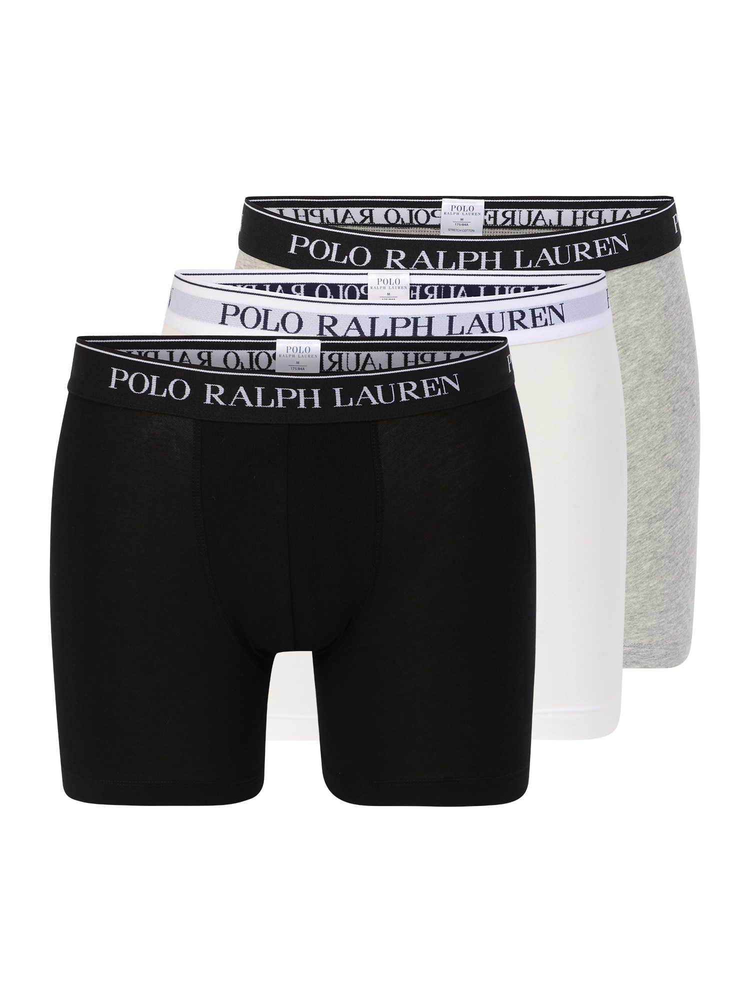 Polo Ralph Lauren Boxeralsók  fekete / fehér / szürke melír