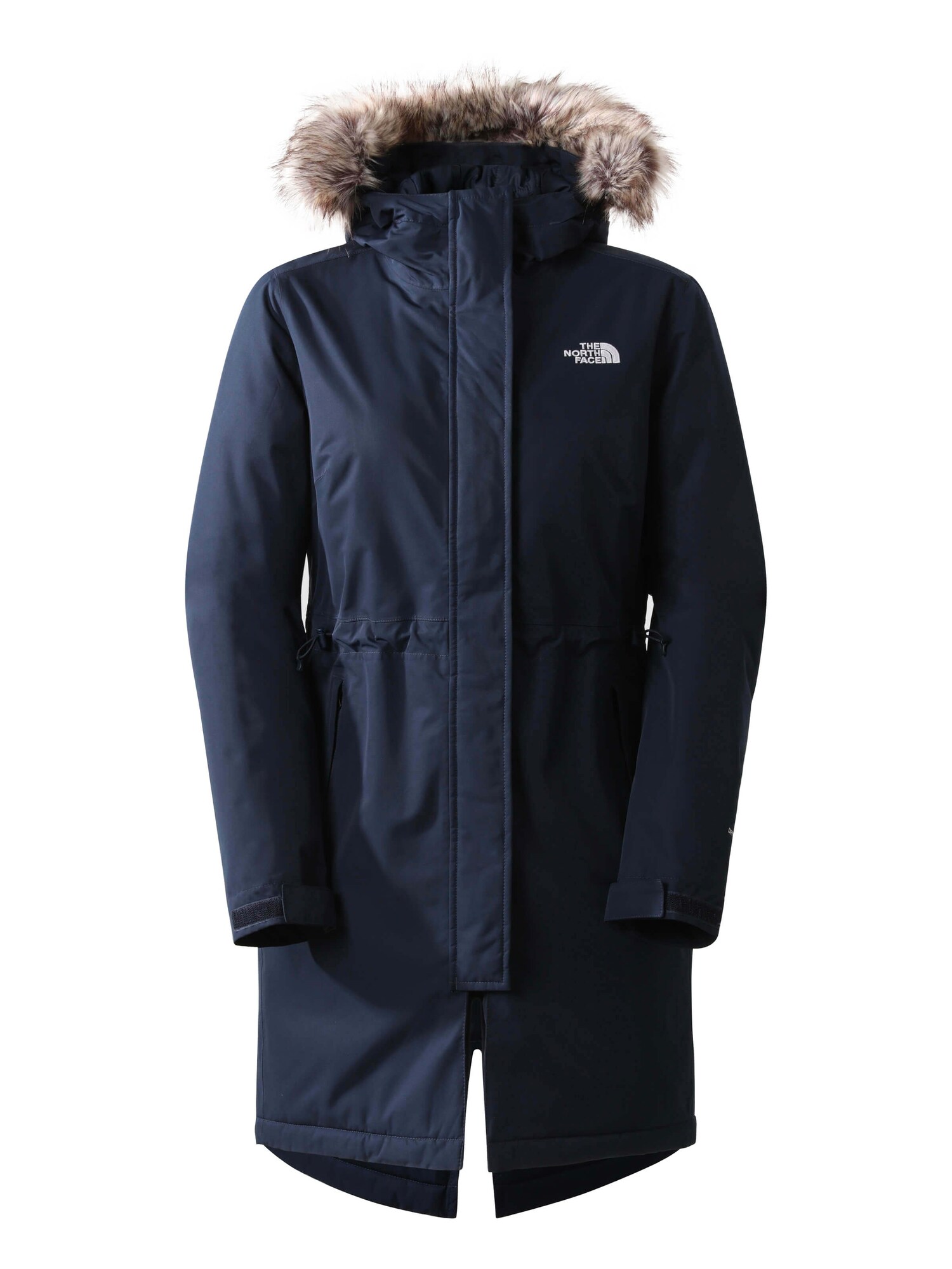 THE NORTH FACE Kültéri kabátok 'Zaneck'  tengerészkék / fehér