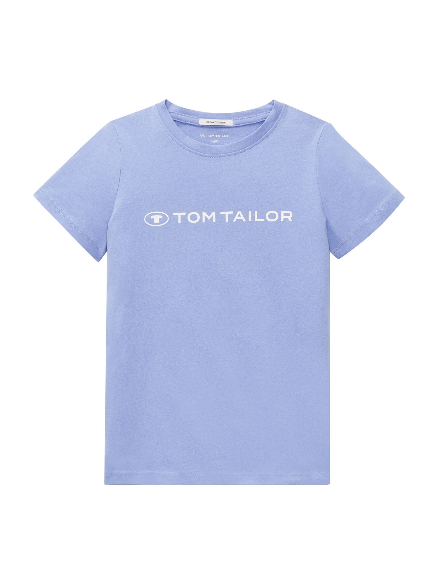 TOM TAILOR Póló  fehér / világoskék
