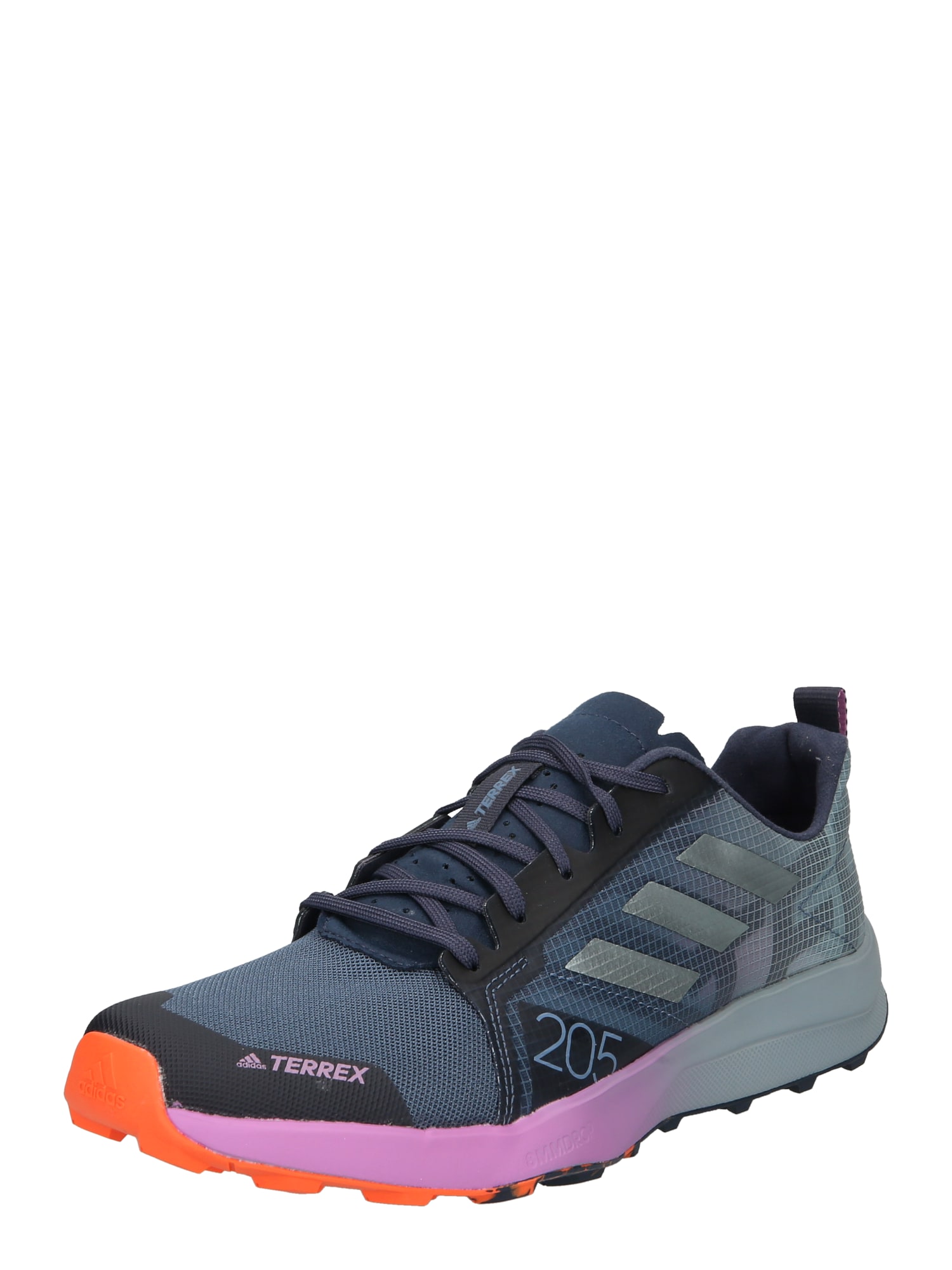 adidas Terrex Félcipő 'Speed Flow'  éjkék / füstkék / ezüstszürke