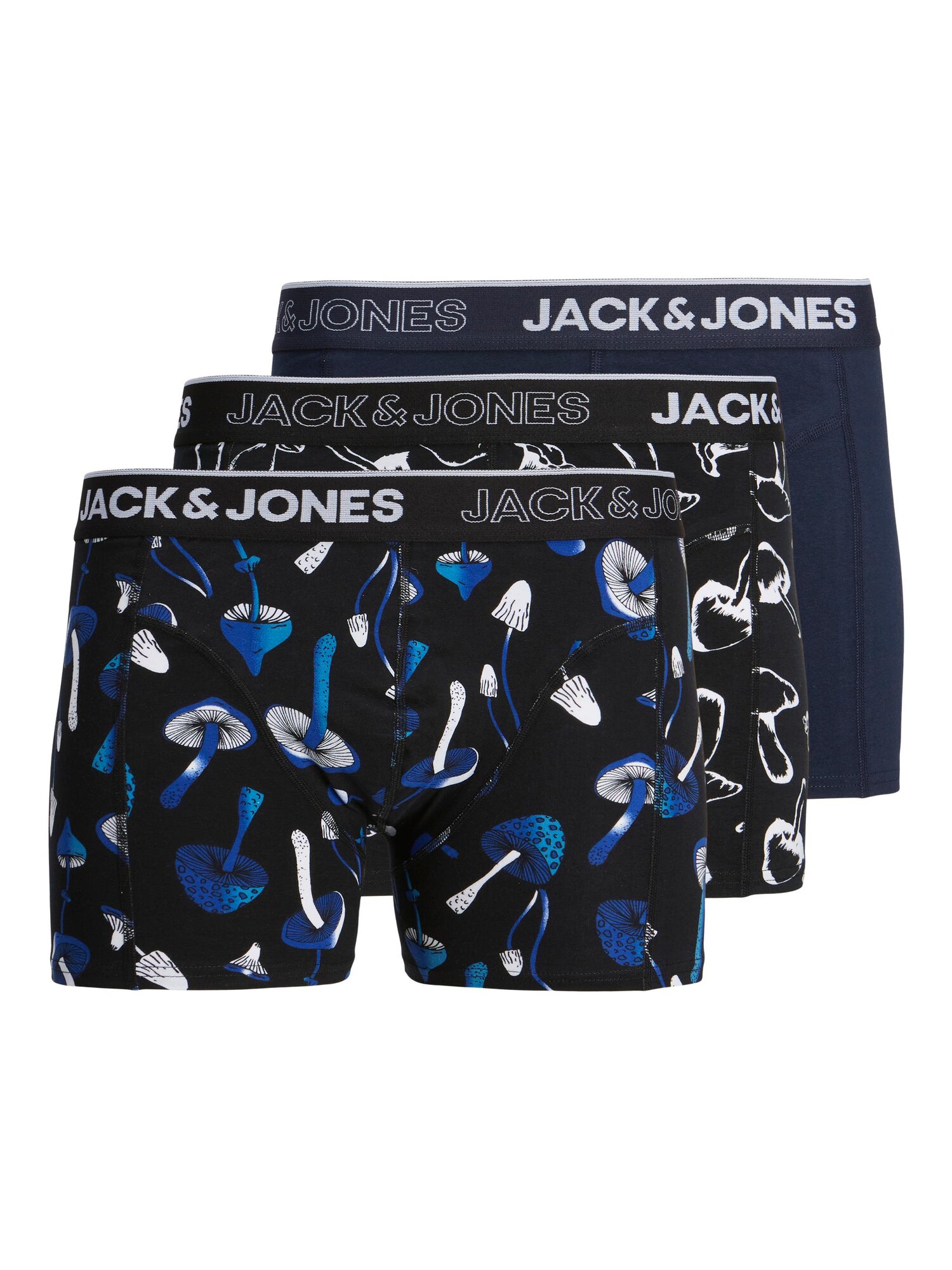 JACK & JONES Boxeralsók  fekete / éjkék / vegyes színek
