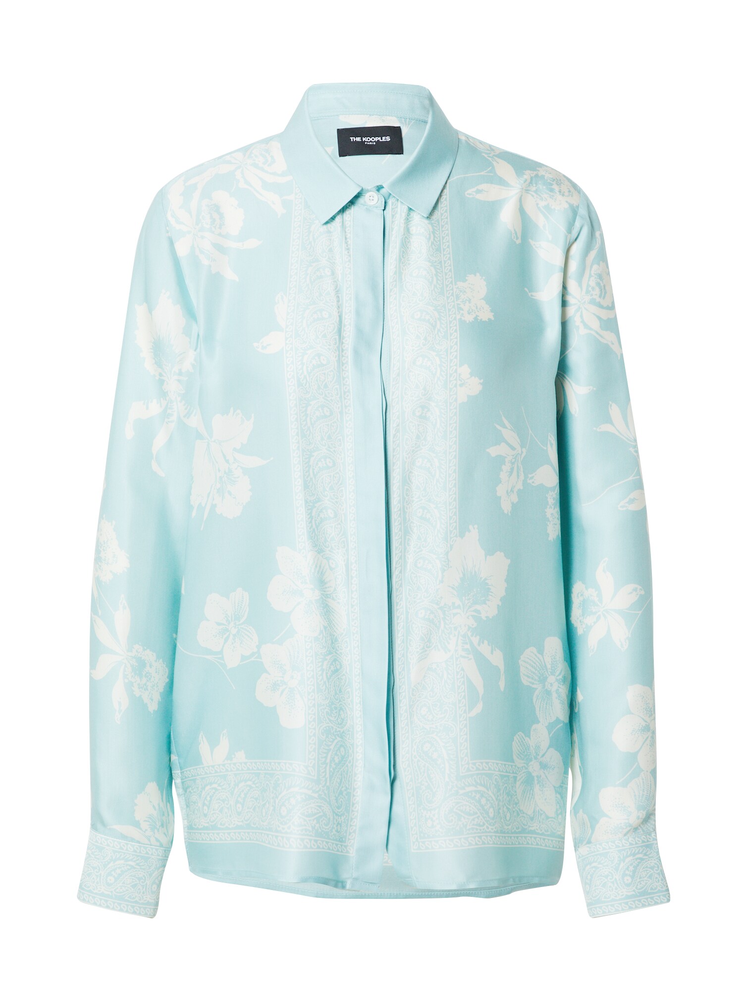 The Kooples Blúz 'CHEMISE'  világoskék / fehér