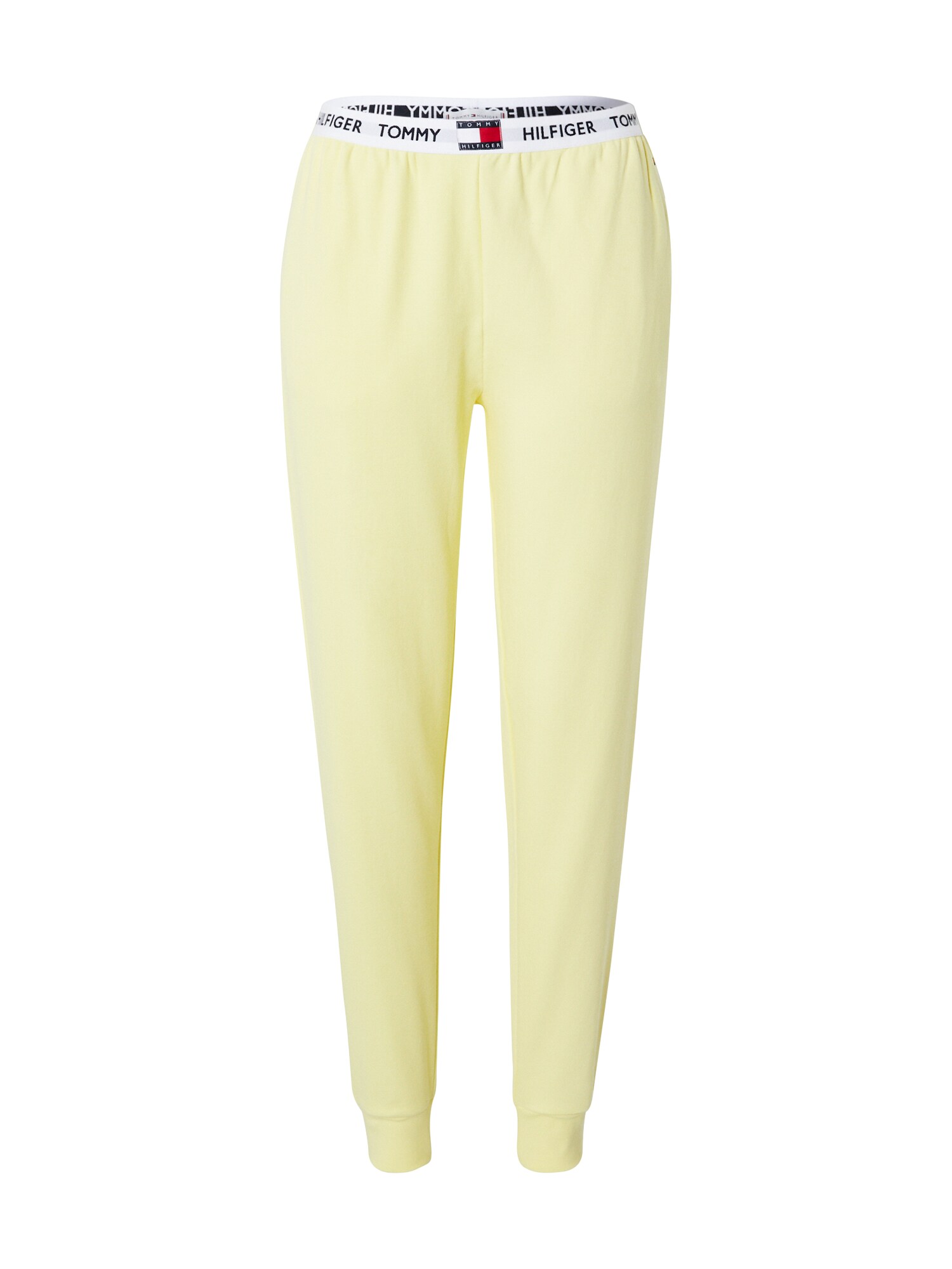 Tommy Hilfiger Underwear Pizsama nadrágok  sárga / fehér / tengerészkék