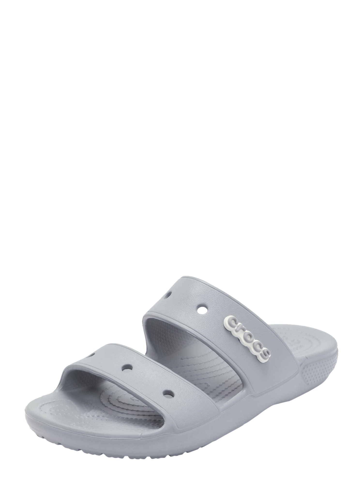 Crocs Papucs  világosszürke / fehér