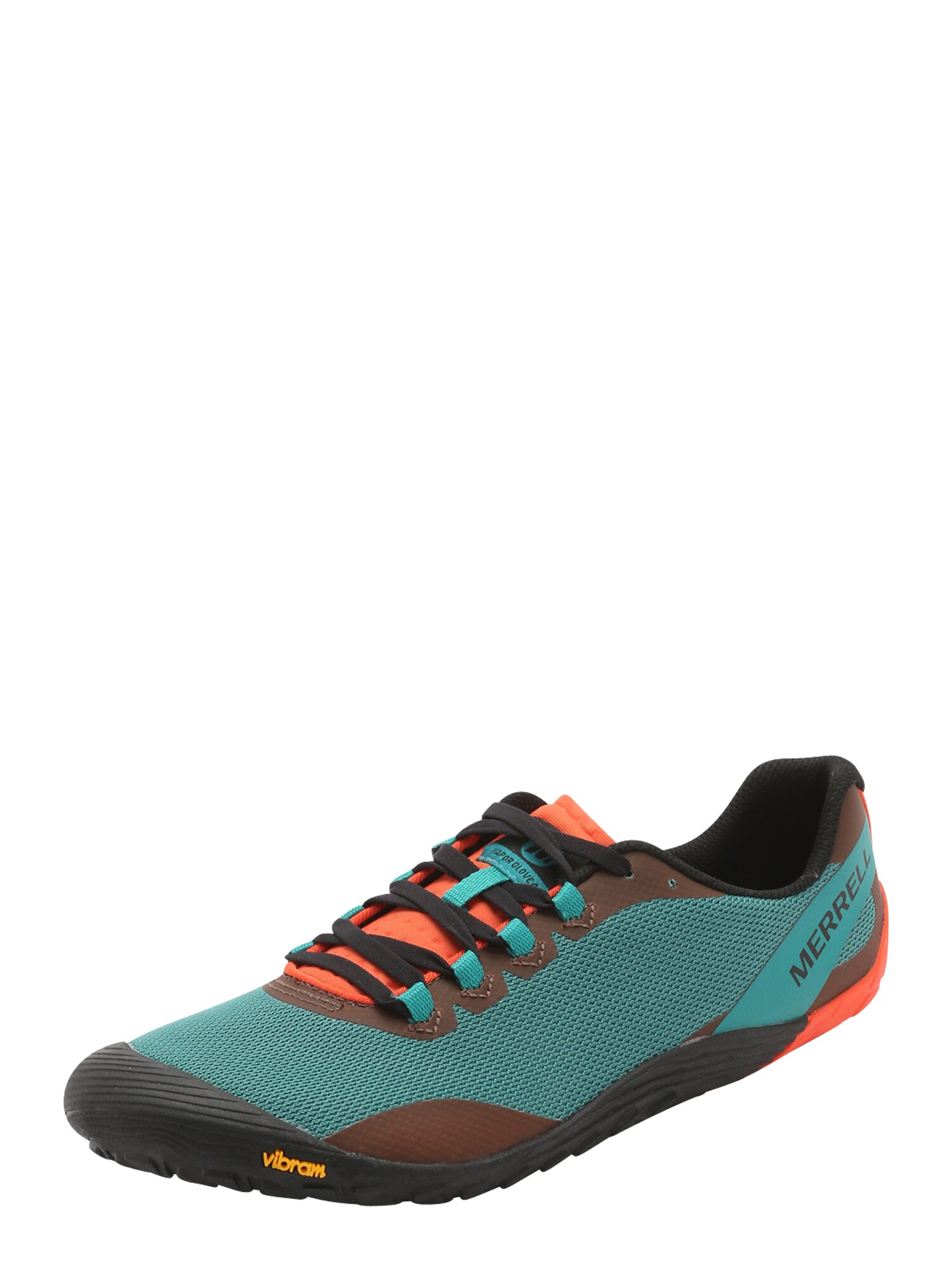 MERRELL Sportcipő 'VAPOR GLOVE 4'  jáde / sötét barna / őszibarack