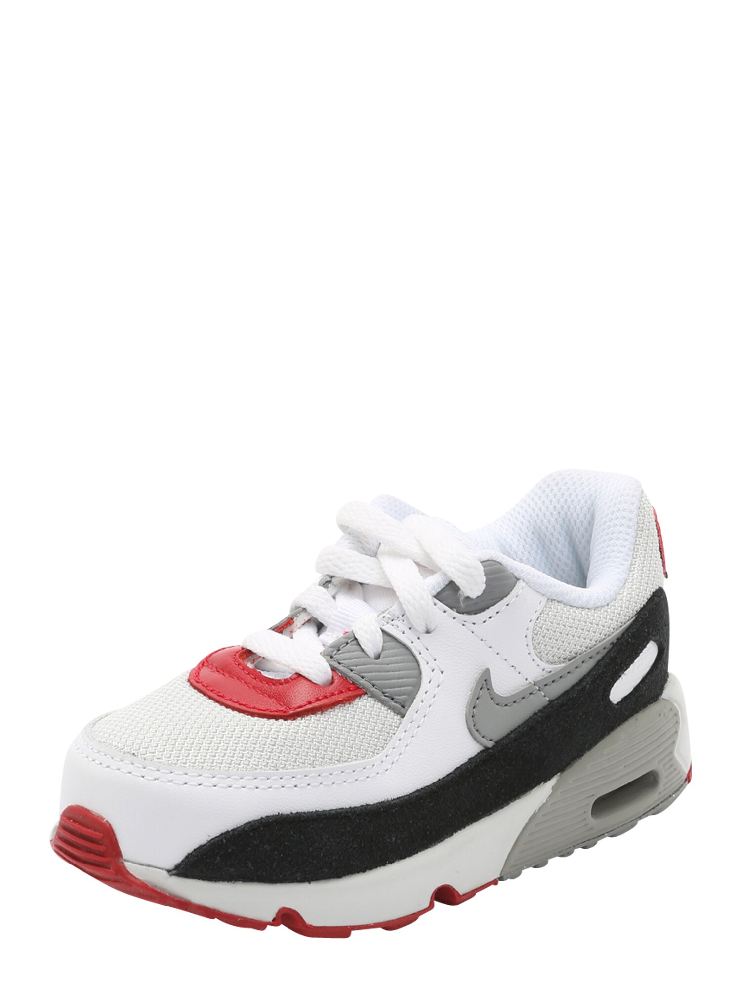 Nike Sportswear Sportcipő  világosszürke / szürke / piros / fekete