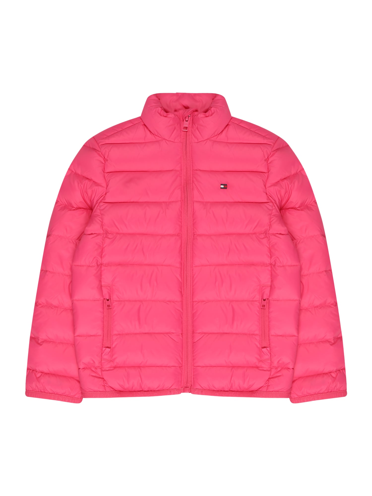 TOMMY HILFIGER Átmeneti dzseki  sötét-rózsaszín / fehér / piros / éjkék