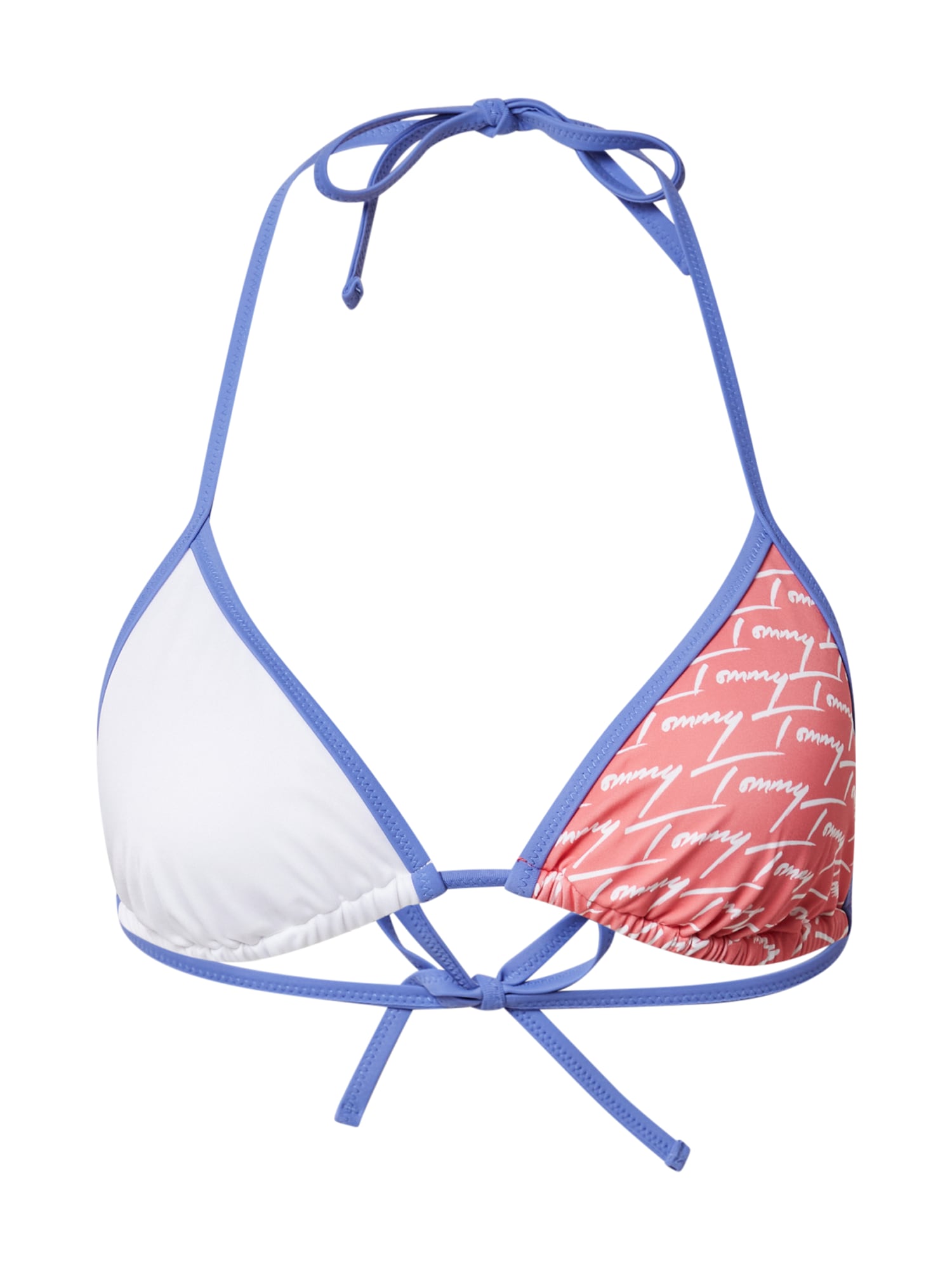 Tommy Hilfiger Underwear Bikini felső  füstkék / fehér / pitaja