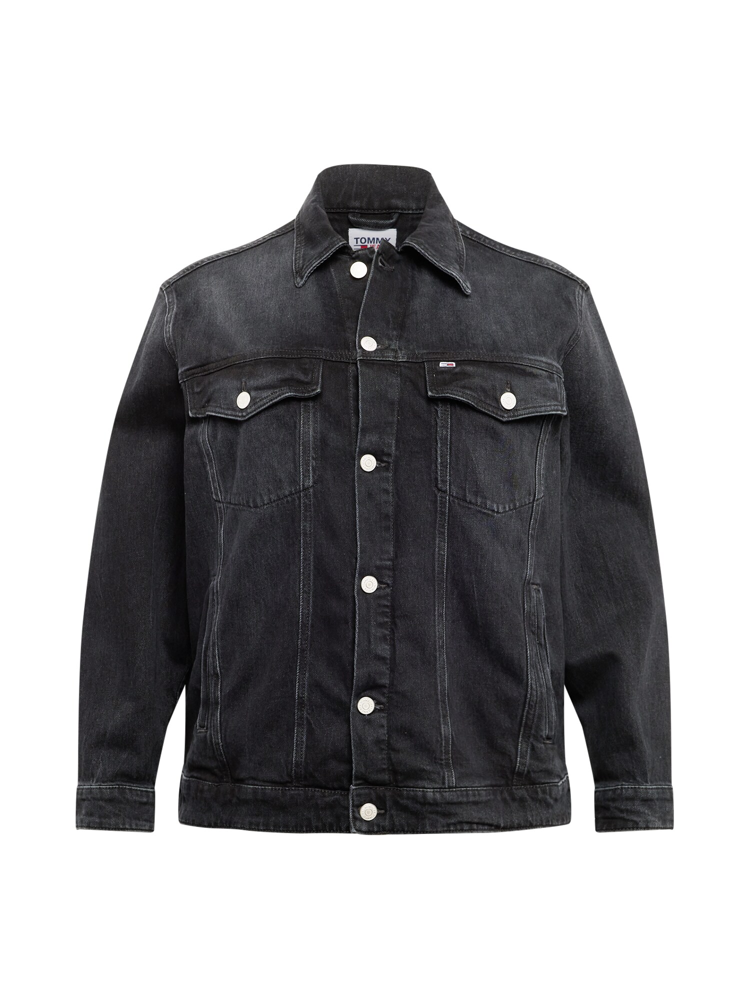 Tommy Jeans Curve Átmeneti dzseki  fekete farmer