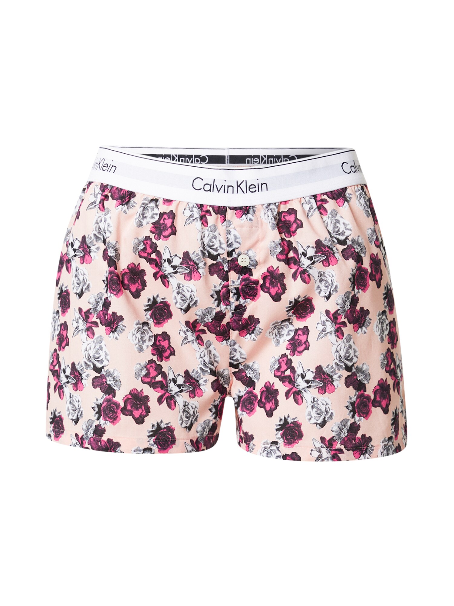 Calvin Klein Underwear Pizsama nadrágok  pasztellnarancs / szürke / rózsaszín / fehér