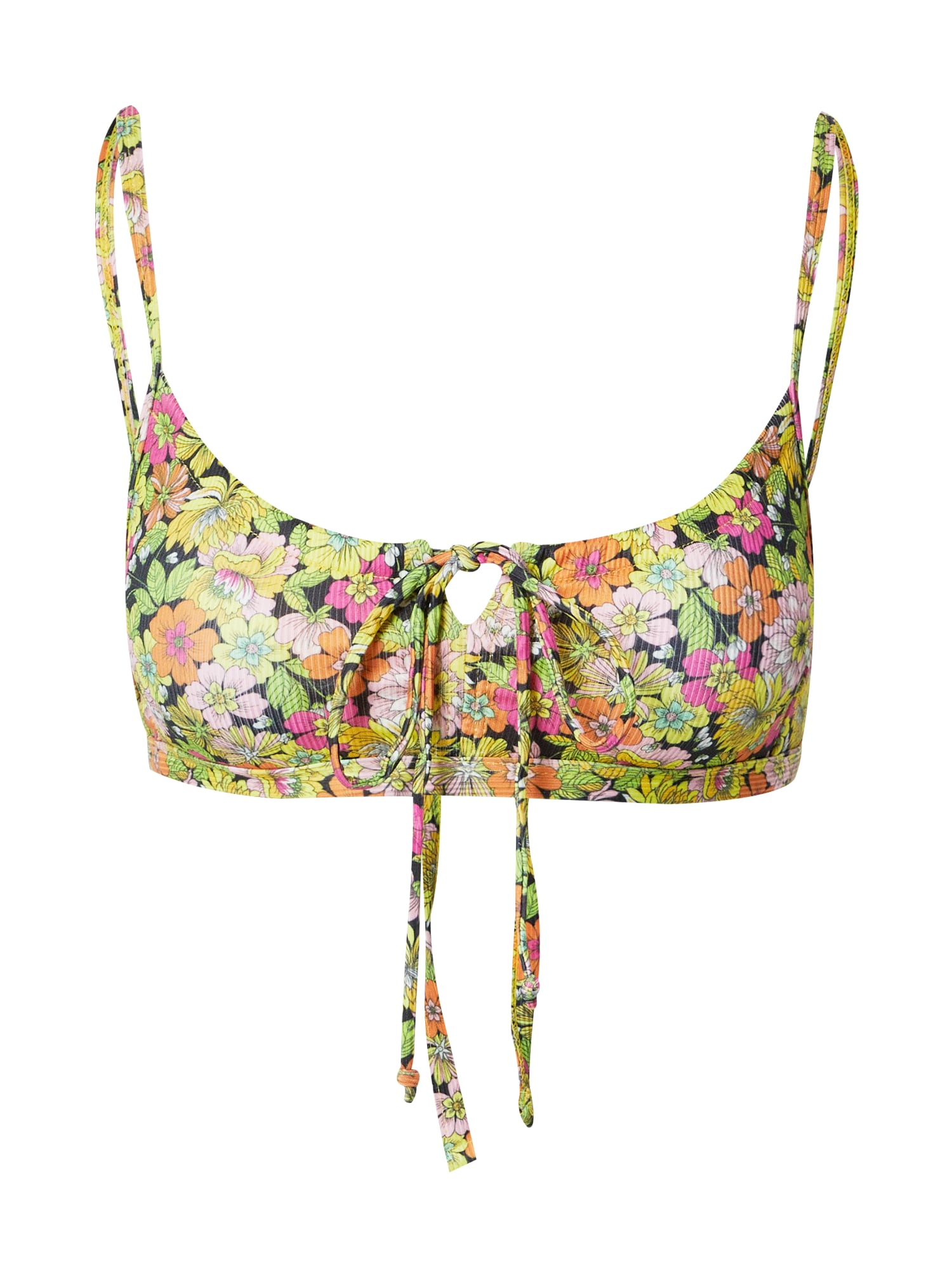 Warehouse Bikini felső  alma / fekete / fukszia / citrom
