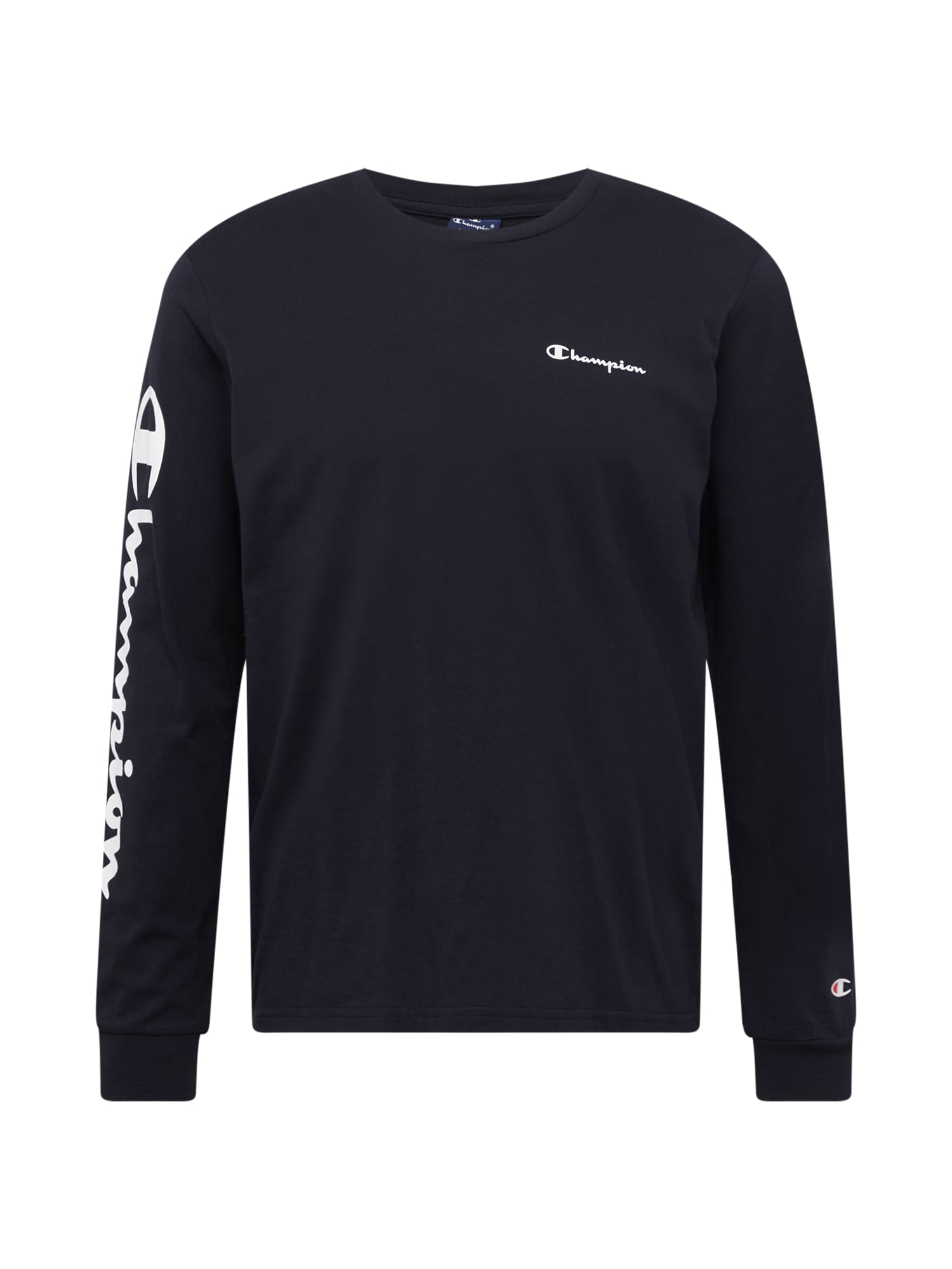 Champion Authentic Athletic Apparel Póló  fekete / fehér