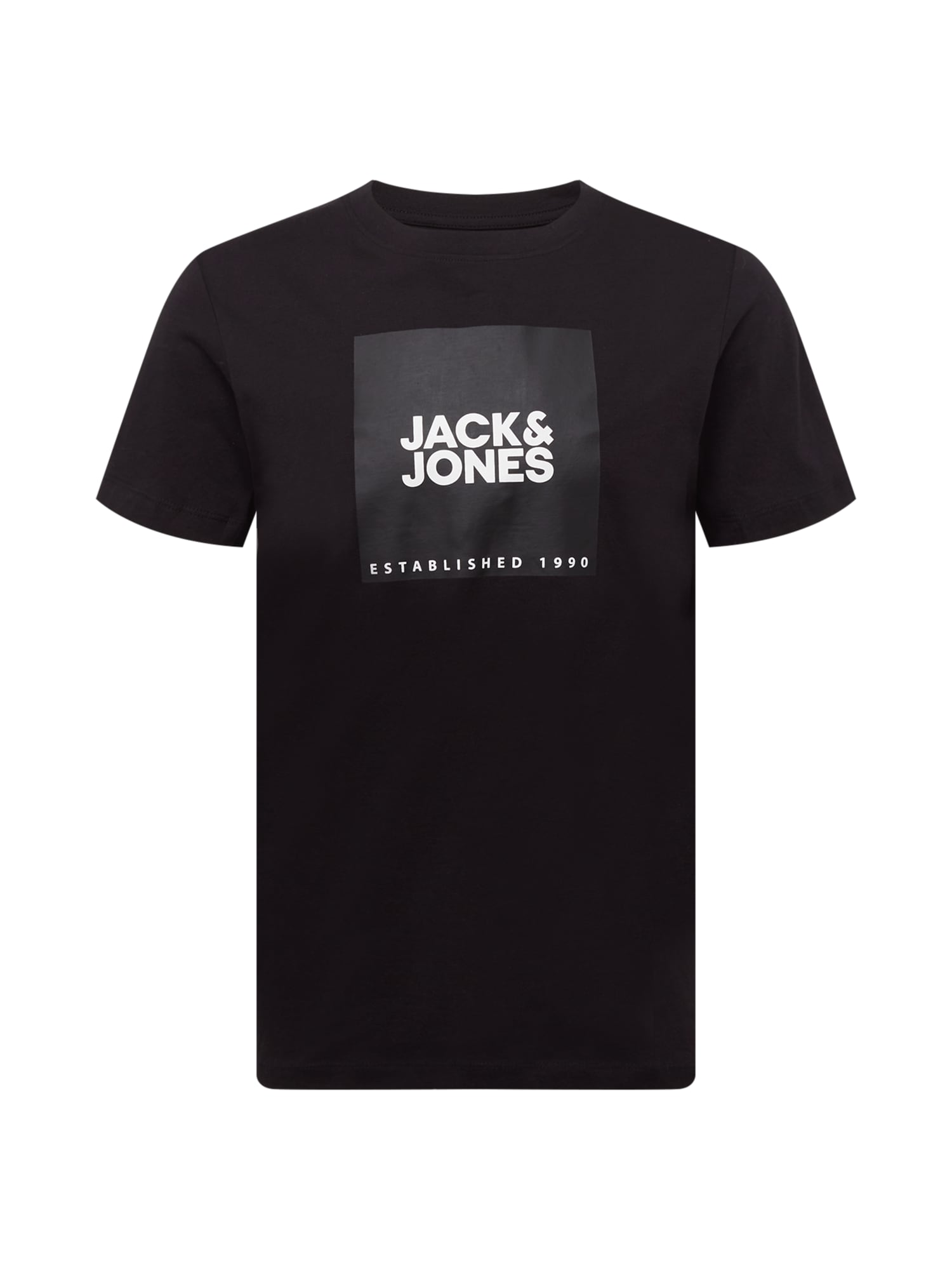 JACK & JONES Póló  fekete / fehér