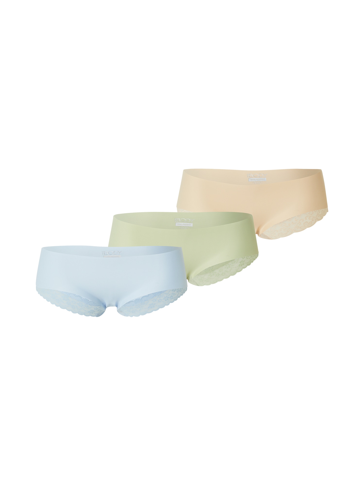 Cotton On Body Bugyi  pasztellzöld / pasztellsárga / testszínű