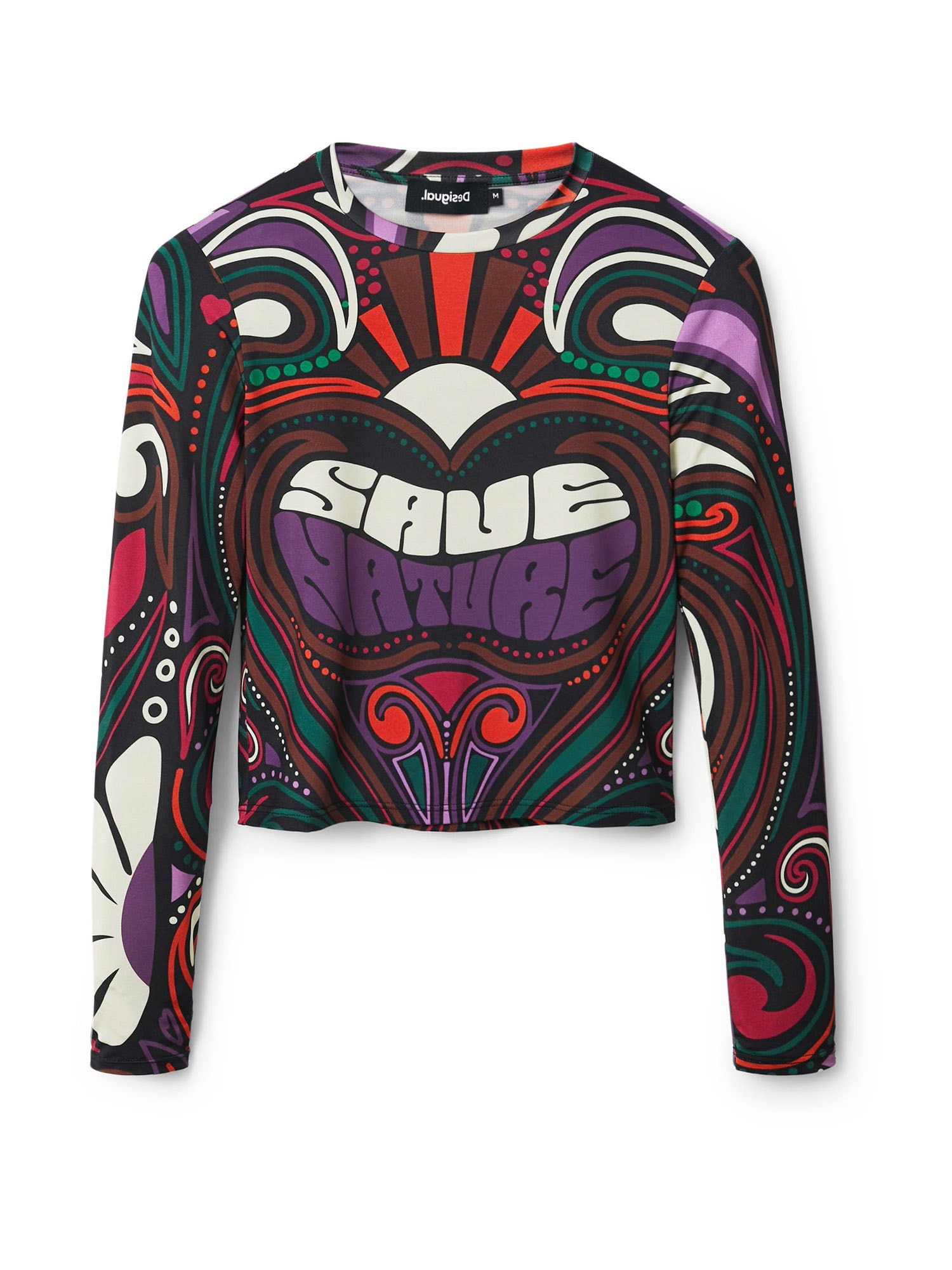Desigual Póló 'BLAIR'  fekete / vegyes színek