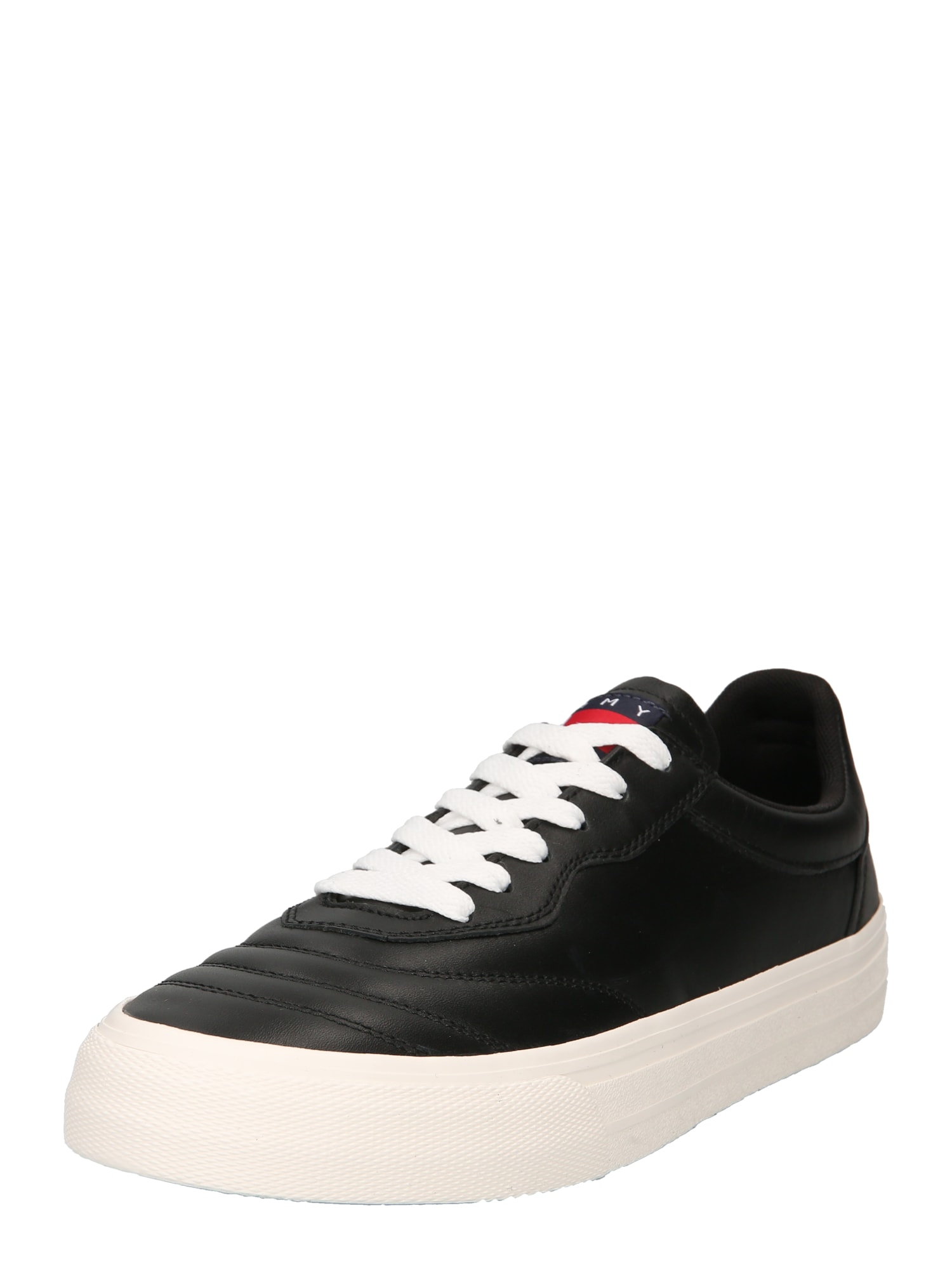 Tommy Jeans Rövid szárú edzőcipők  fekete / piros / fehér / sötétkék