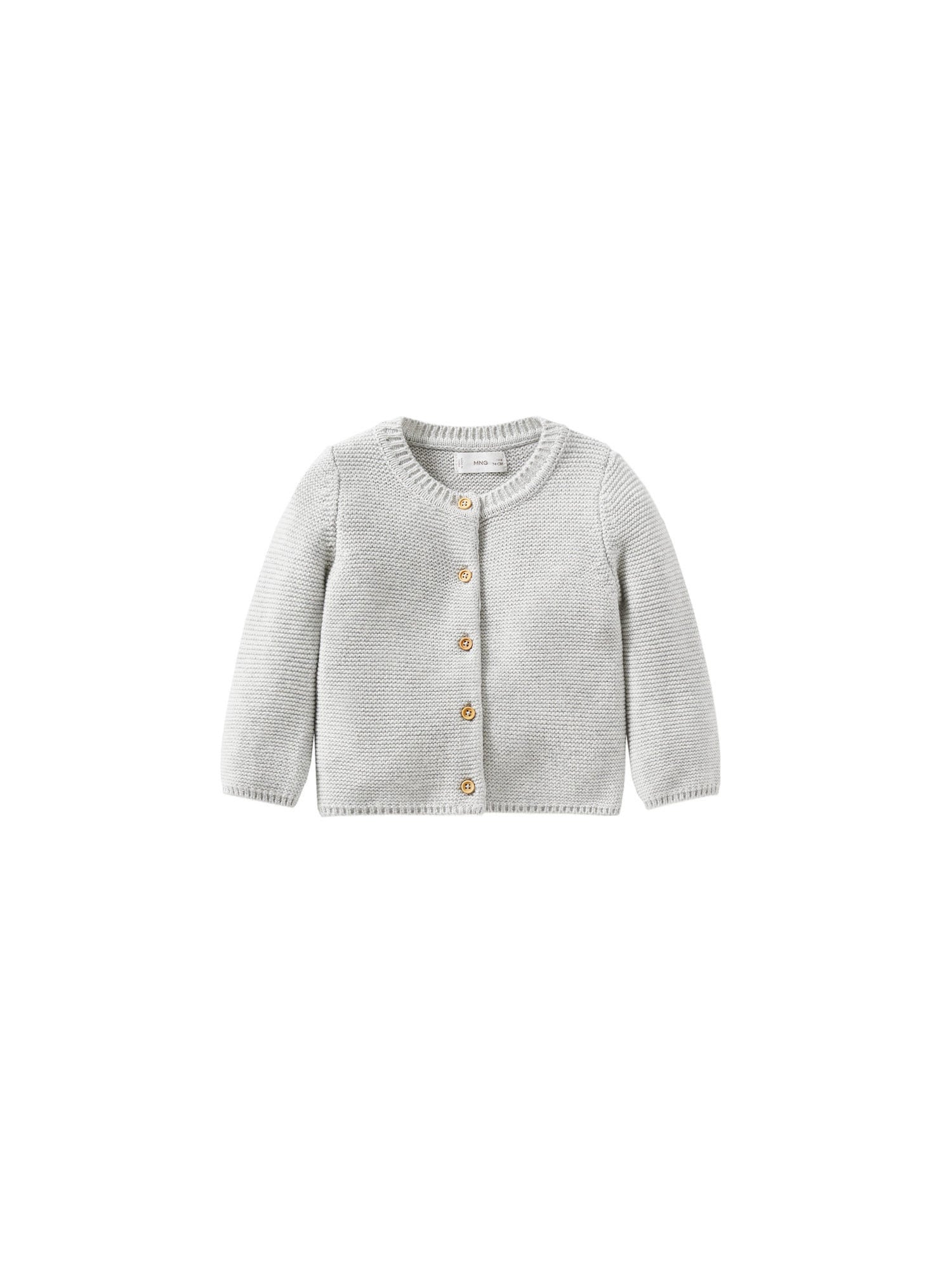 MANGO KIDS Kardigán 'BOBA3'  világosszürke
