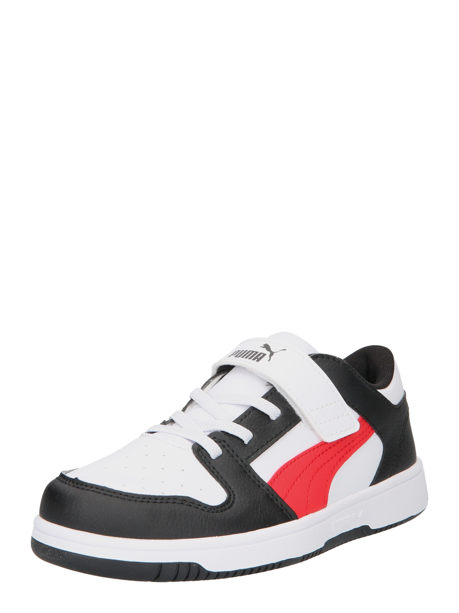 PUMA Sportcipő 'Rebound Layup'  fehér / piros / fekete