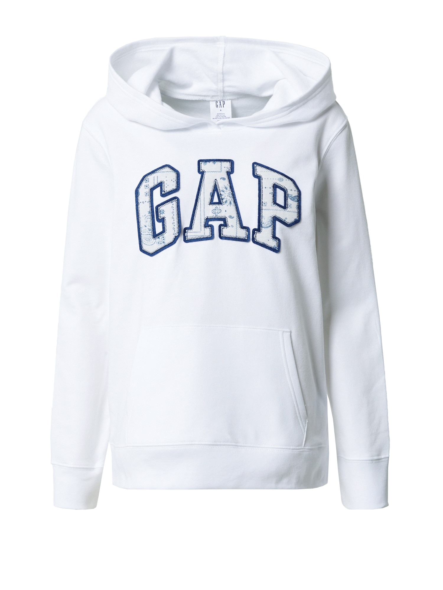 GAP Tréning póló 'NOVELTY FILL'  fehér / tengerészkék