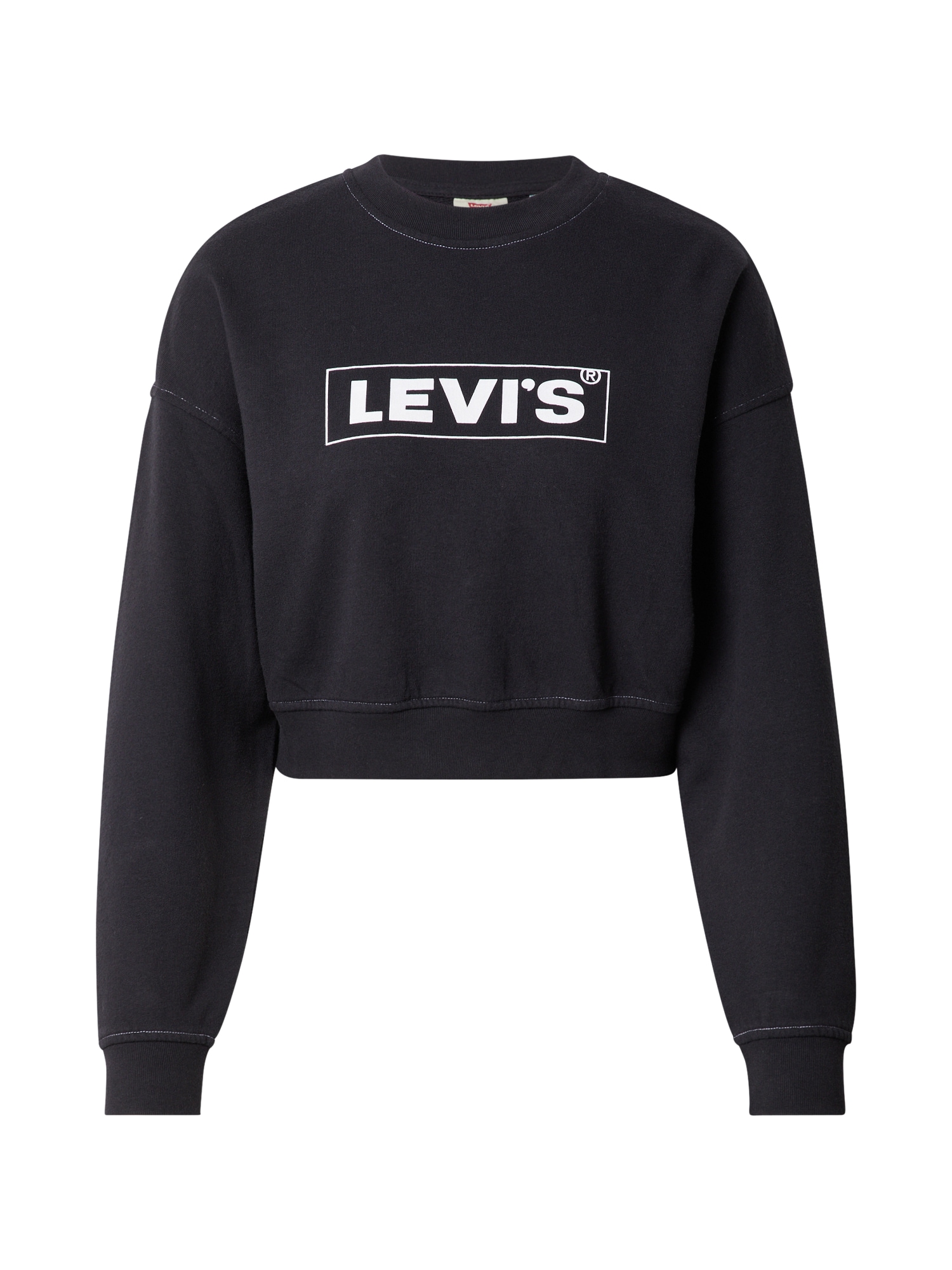 LEVI'S Tréning póló  fekete / fehér