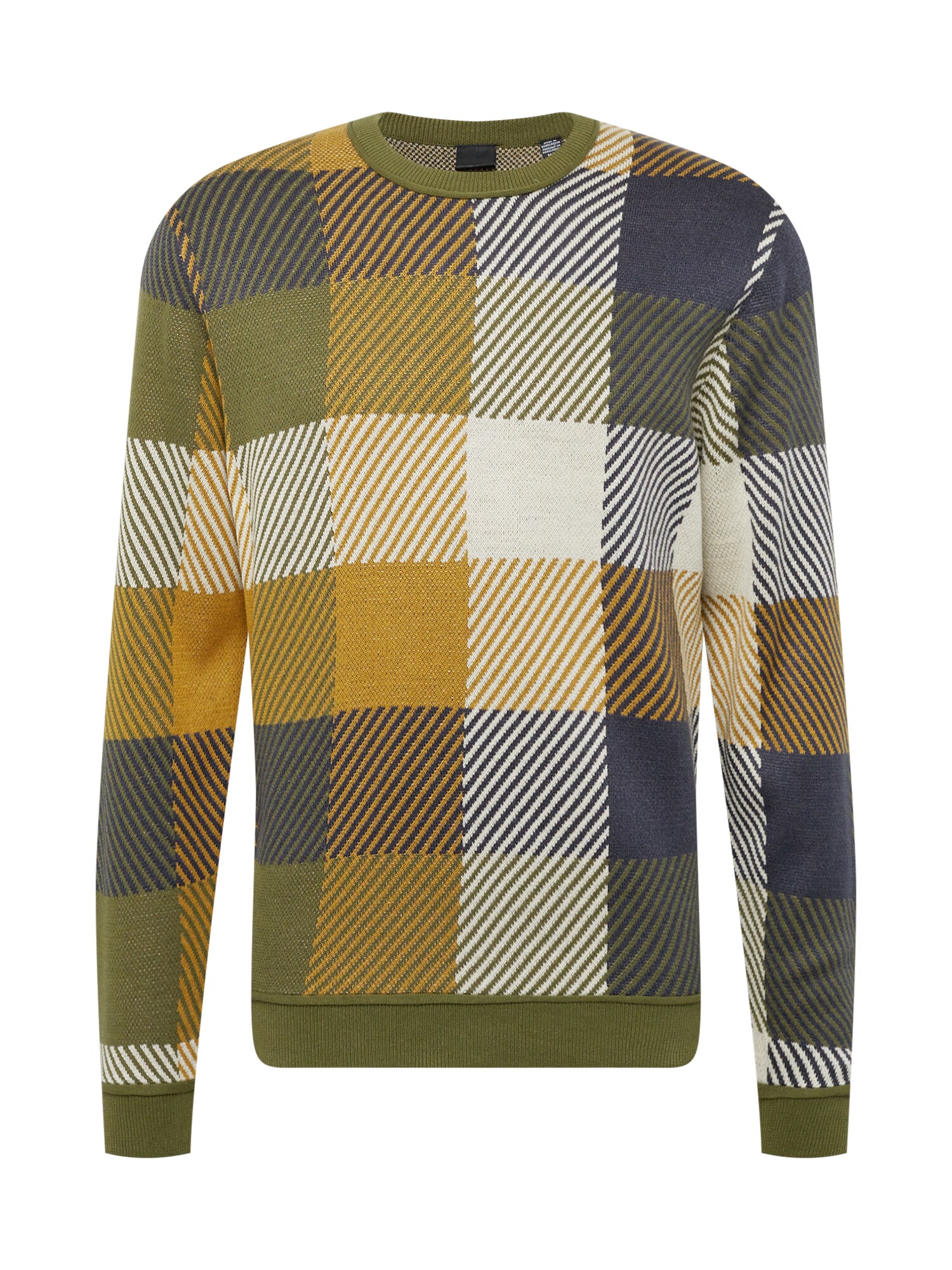 Only & Sons Pulóver 'PEARSON'  konyak / tengerészkék / krém / khaki