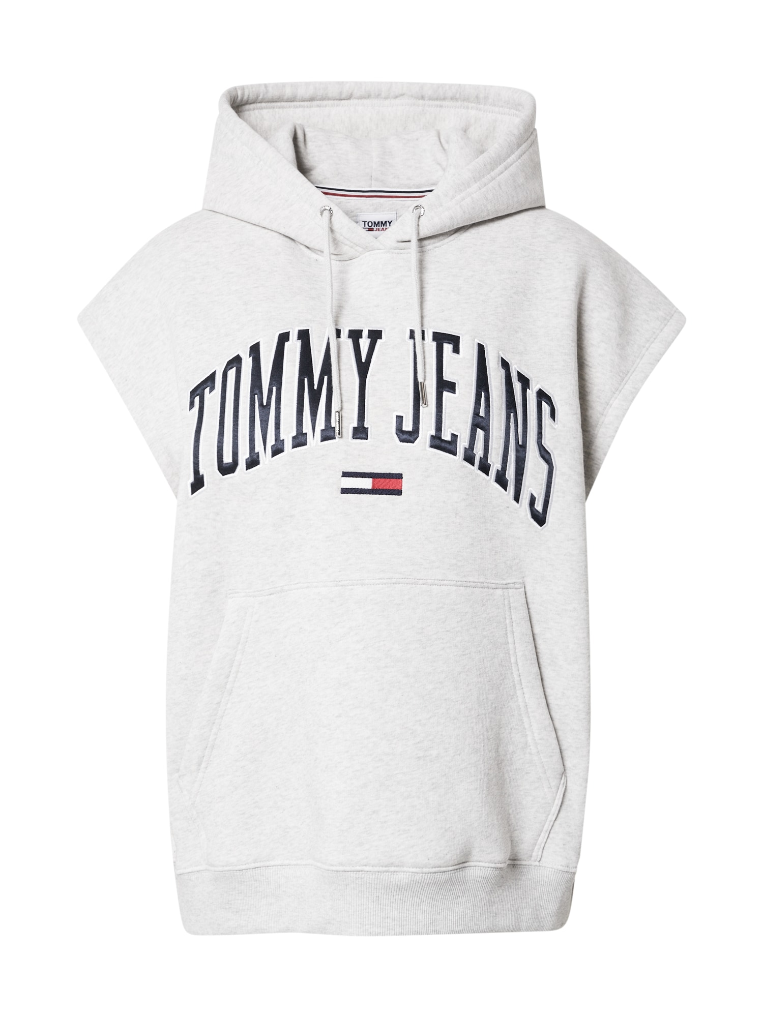 Tommy Jeans Tréning póló  szürke melír / tengerészkék / cseresznyepiros / fehér