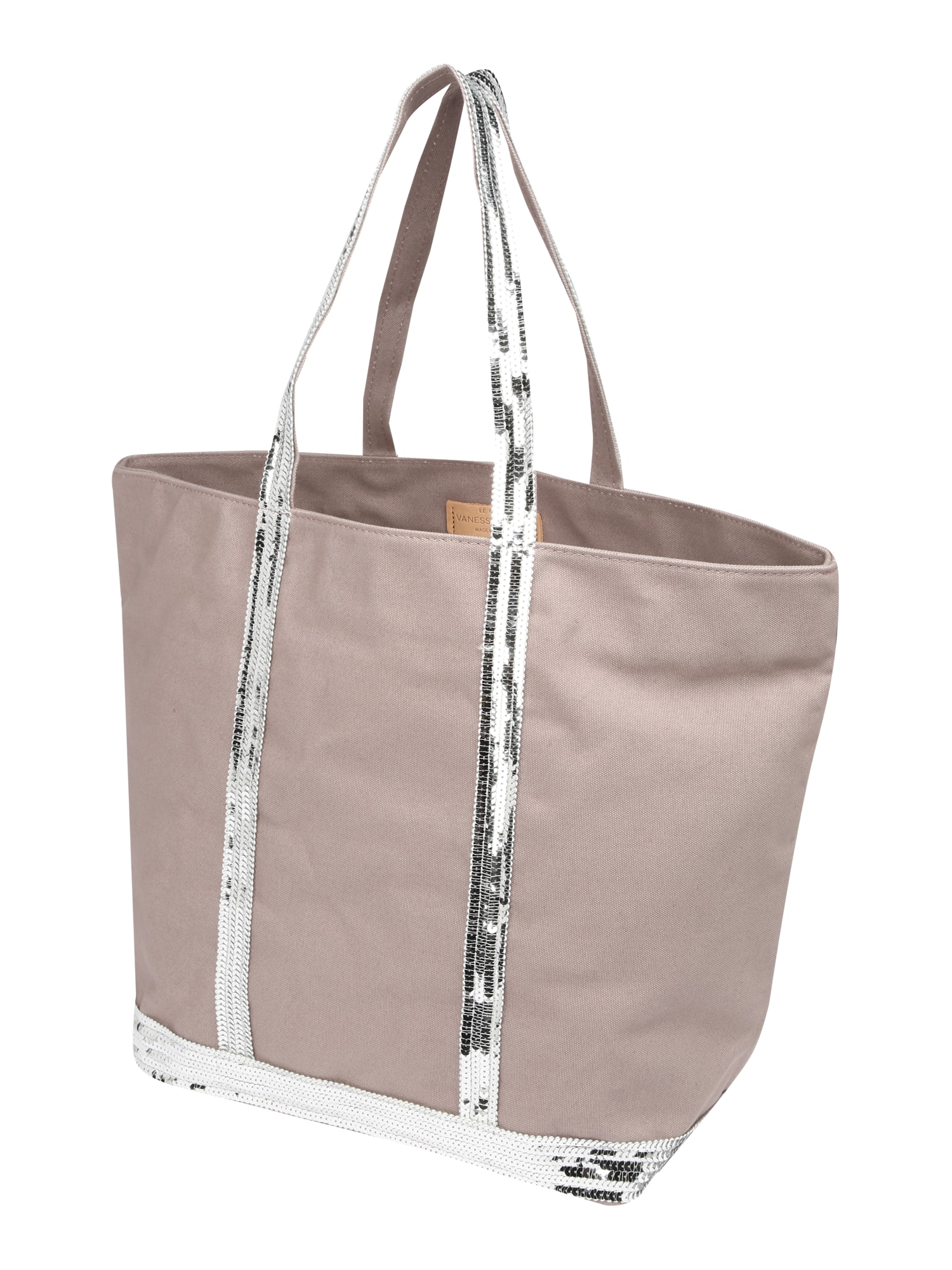 Vanessa Bruno Shopper táska 'CABAS'  fáradt rózsaszín / ezüst