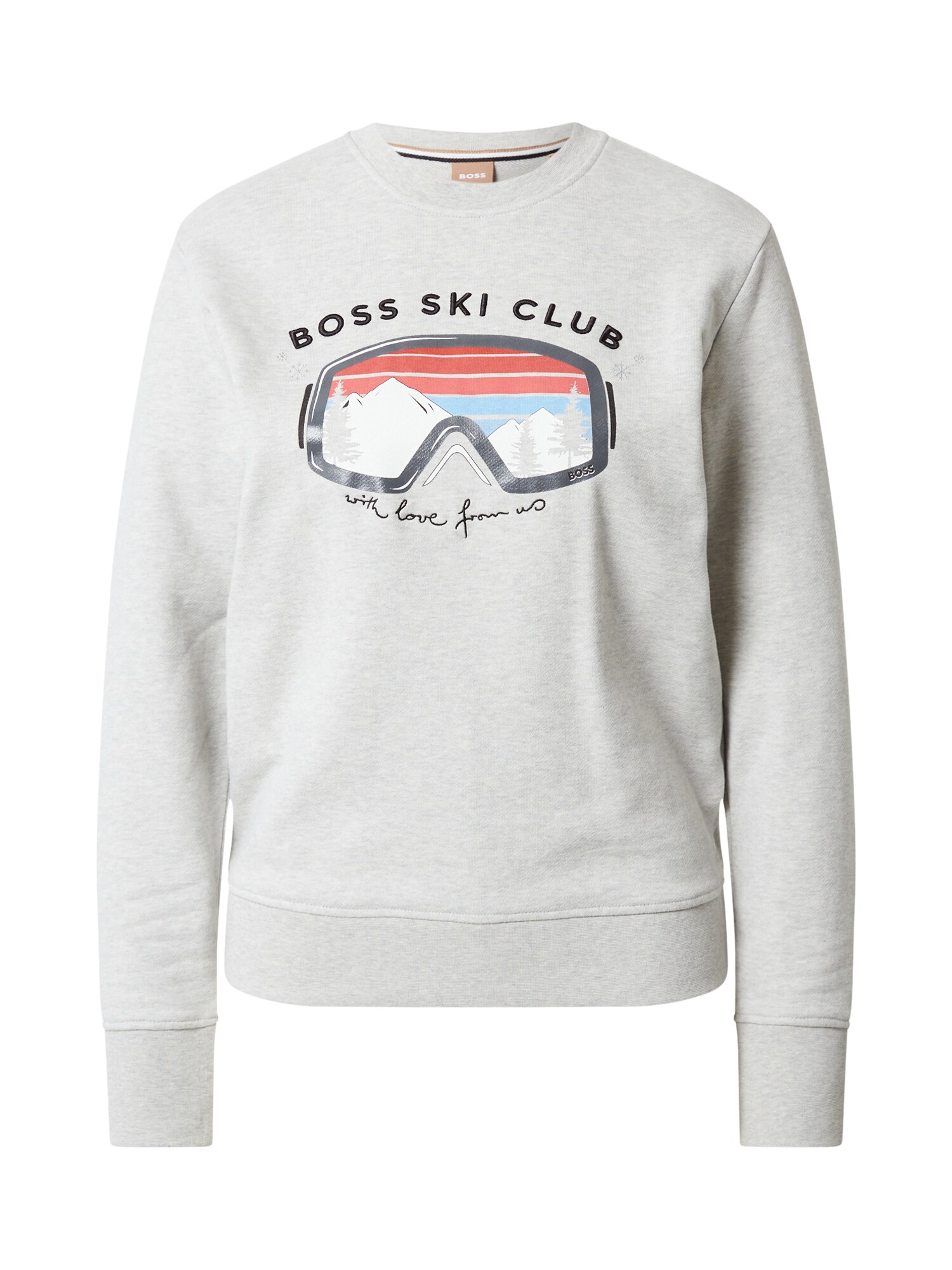 BOSS Orange Tréning póló 'Ela'  ezüstszürke / vegyes színek