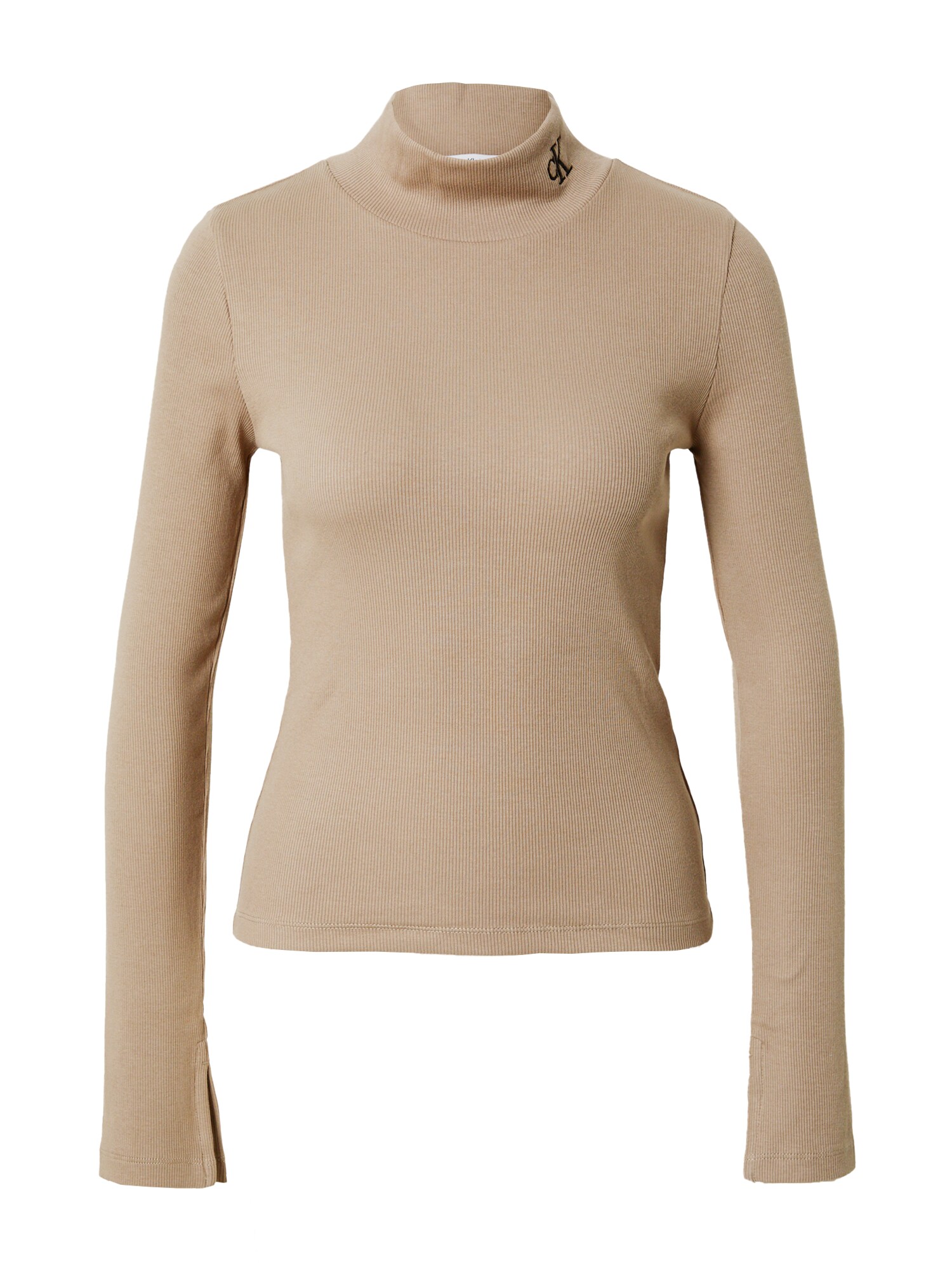 Calvin Klein Jeans Póló  taupe / fekete