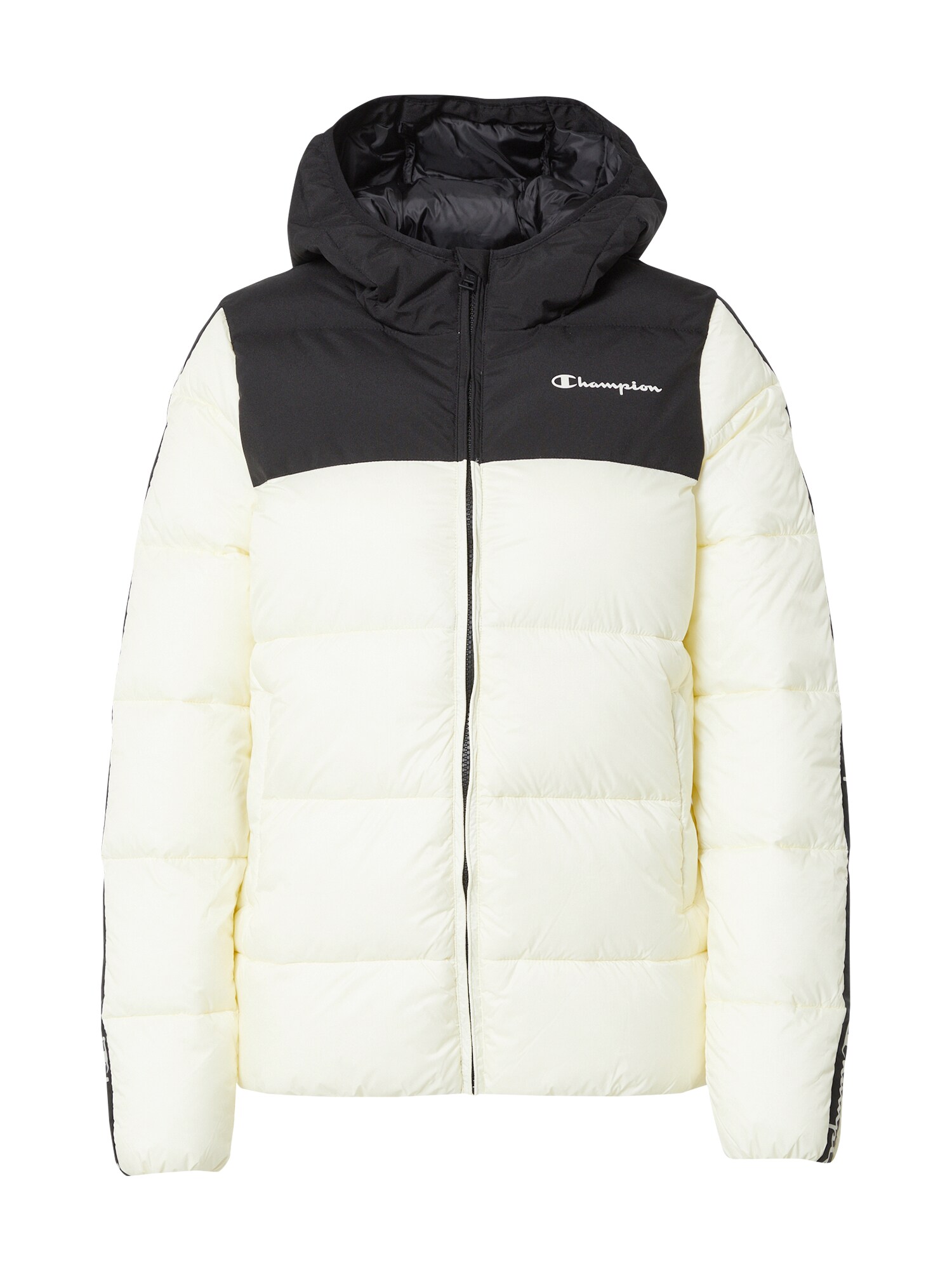 Champion Authentic Athletic Apparel Téli dzseki  fehér / fekete