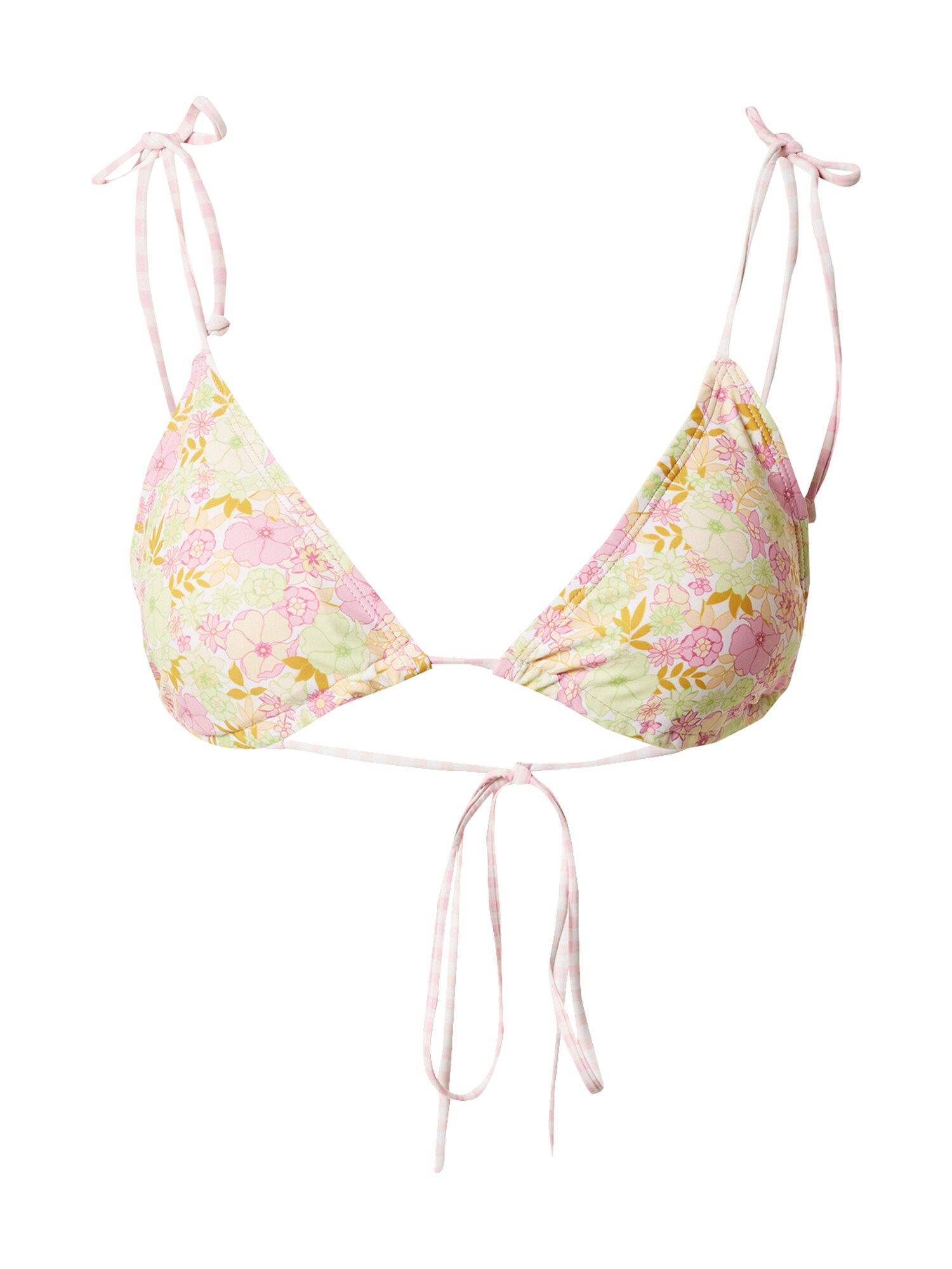 Hunkemöller Bikini felső  fehér / rózsaszín / pitaja / mustár