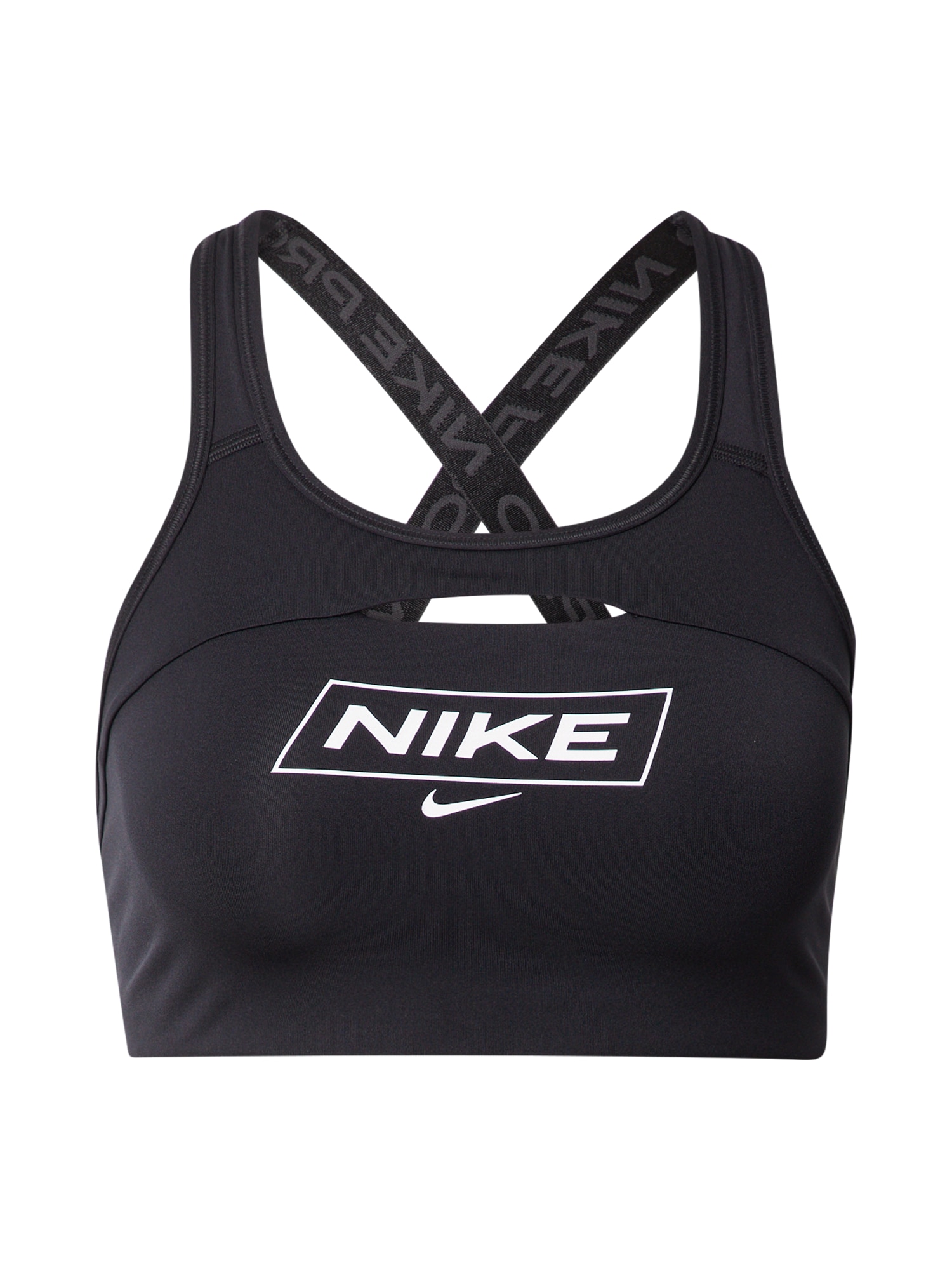 NIKE Sportmelltartók  fekete / fehér