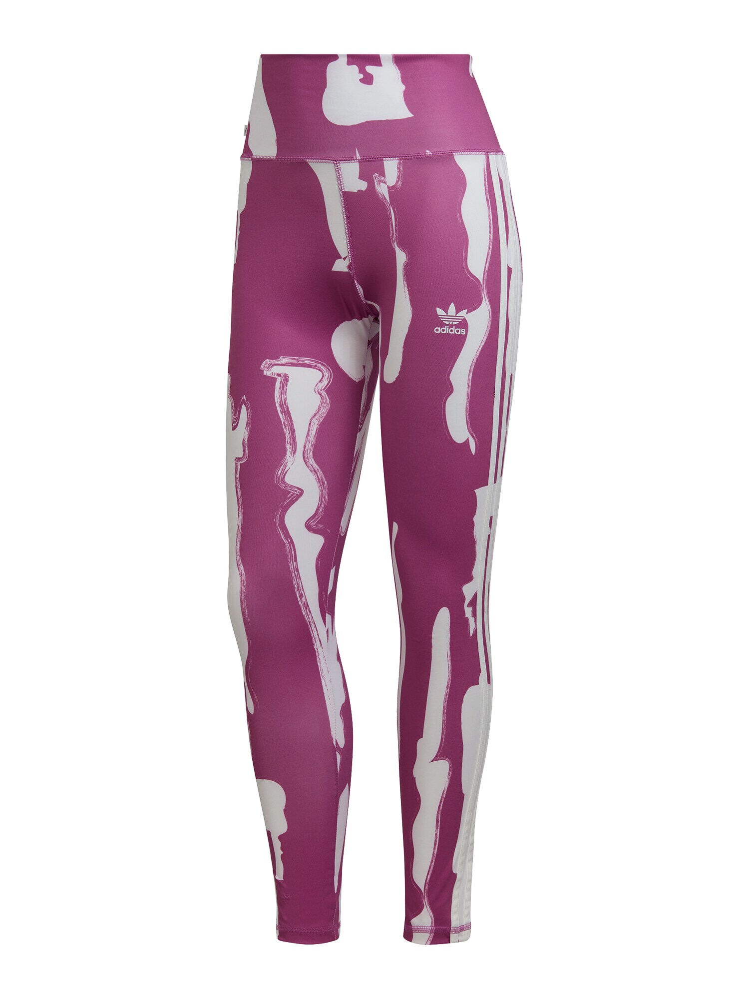 ADIDAS ORIGINALS Leggings  fehér / bogyó