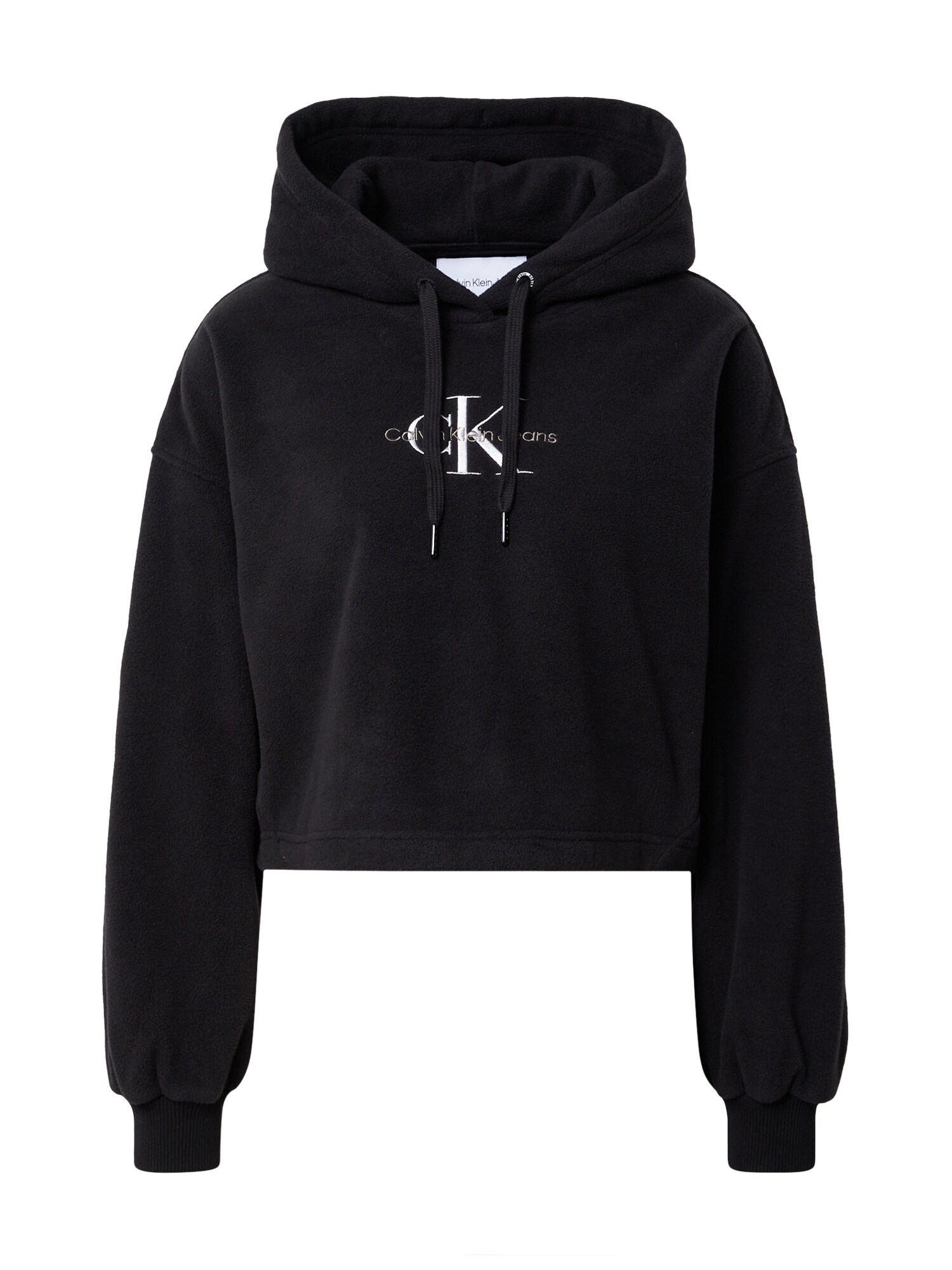 Calvin Klein Jeans Tréning póló  fekete / fehér
