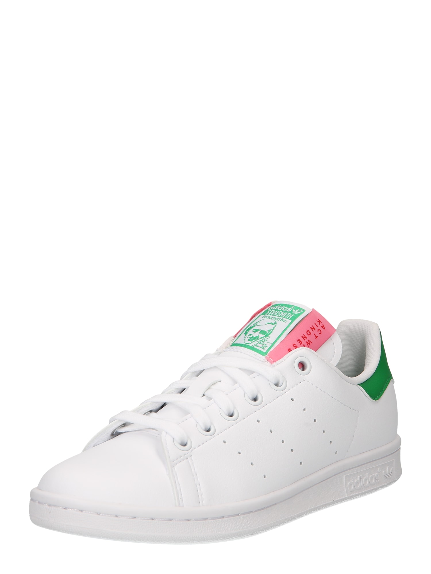 ADIDAS ORIGINALS Rövid szárú edzőcipők 'Stan Smith'  fehér / zöld
