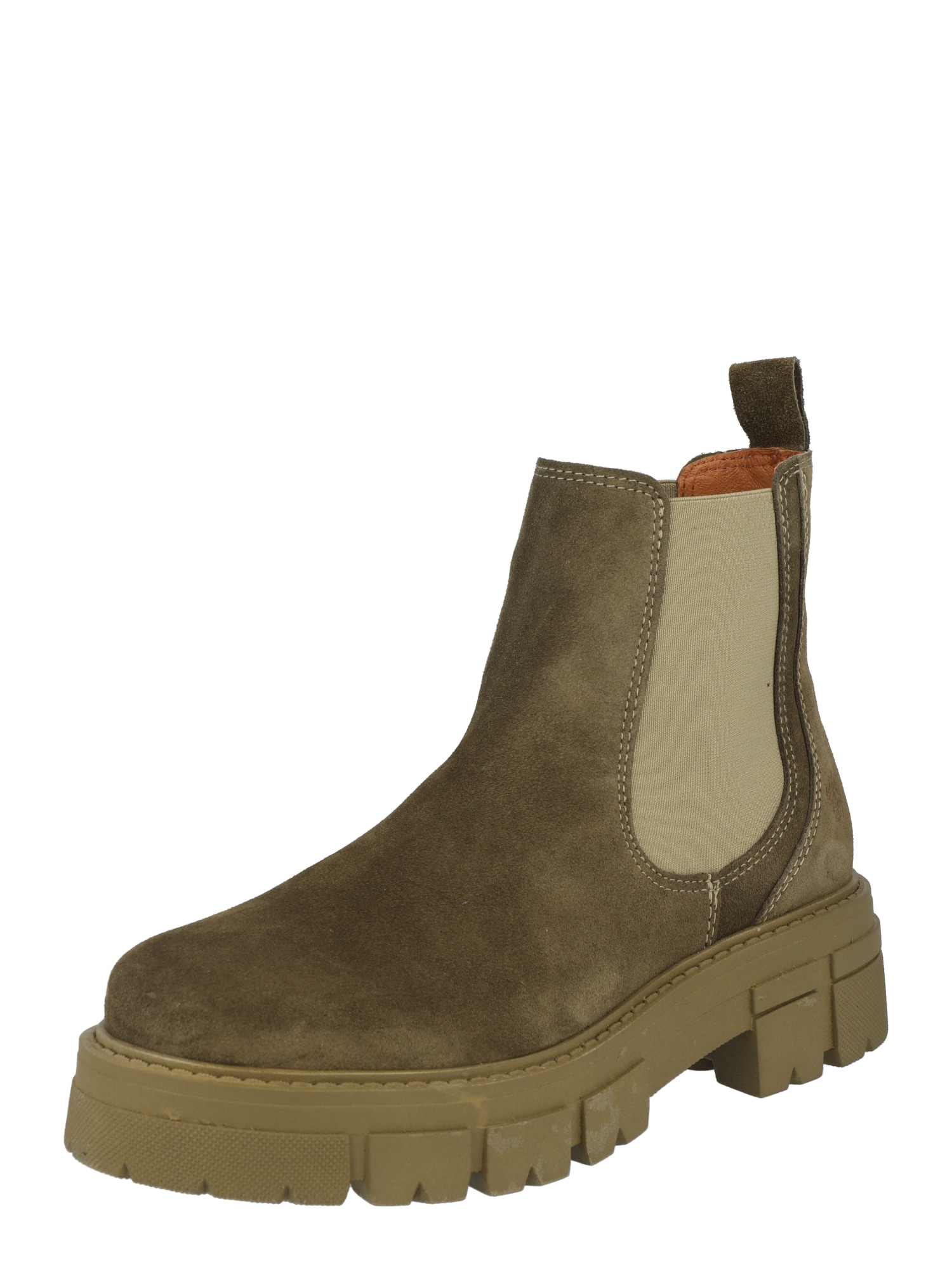 Apple of Eden Chelsea csizmák 'California'  khaki / olíva