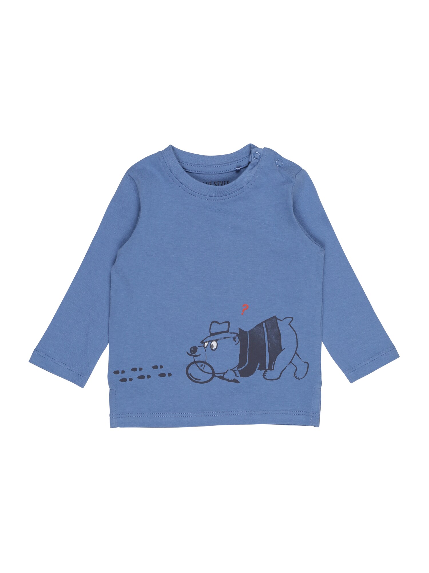 BLUE SEVEN Póló  kék / tengerészkék / fehér / rikító piros