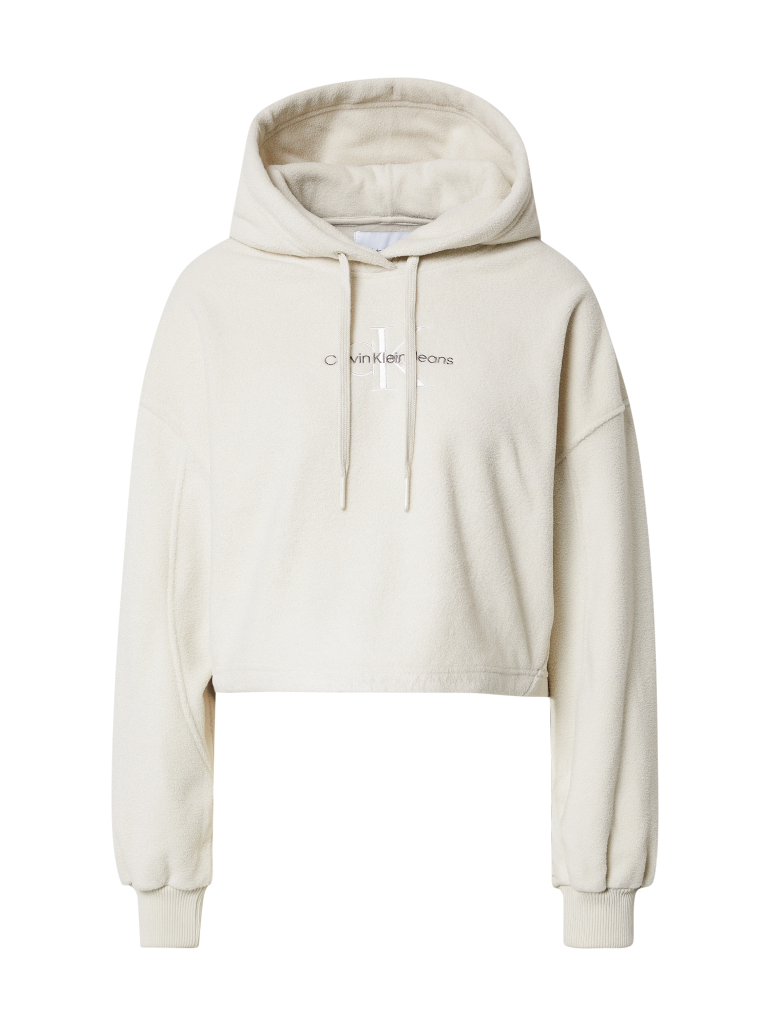Calvin Klein Jeans Tréning póló  tojáshéj / fekete