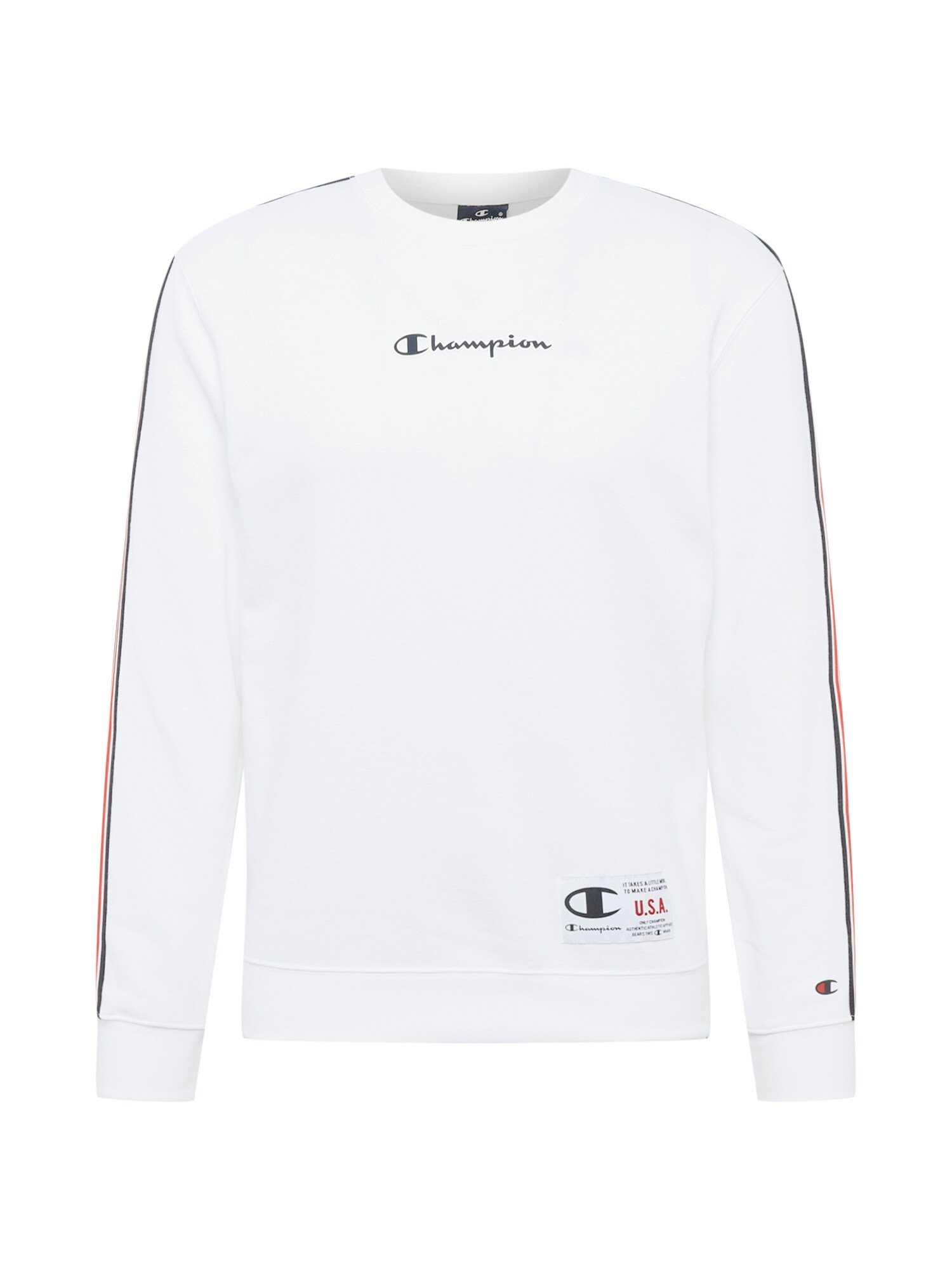Champion Authentic Athletic Apparel Tréning póló  fehér / tengerészkék / piros