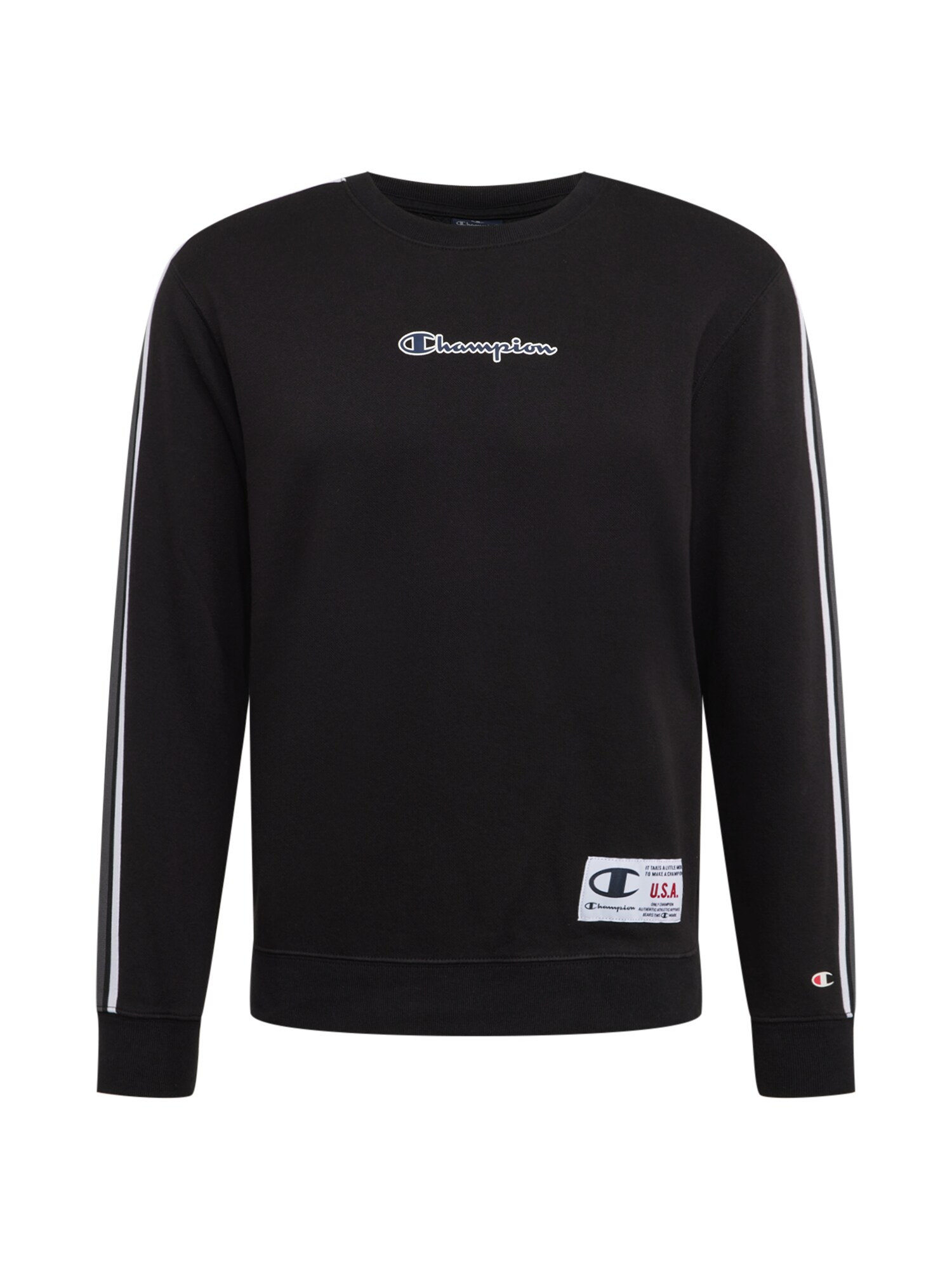 Champion Authentic Athletic Apparel Tréning póló  fekete / fehér / tengerészkék / sötétszürke