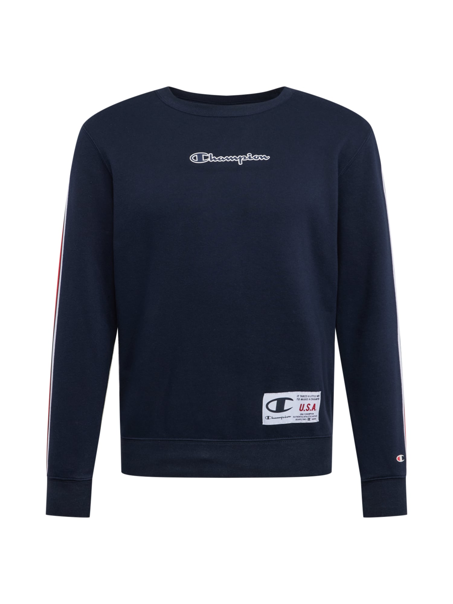 Champion Authentic Athletic Apparel Tréning póló  tengerészkék / fehér / piros