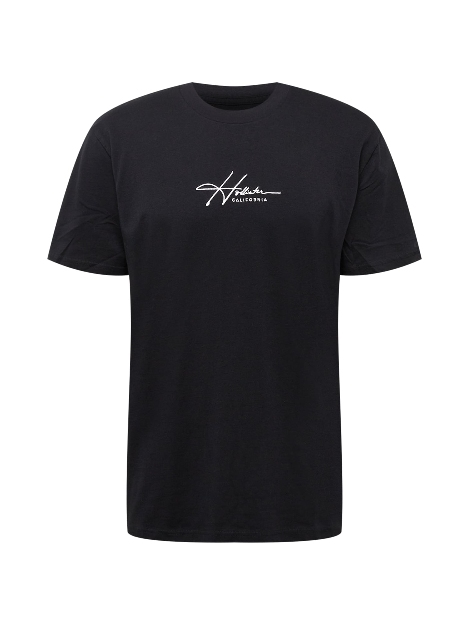 HOLLISTER Póló  fekete / fehér