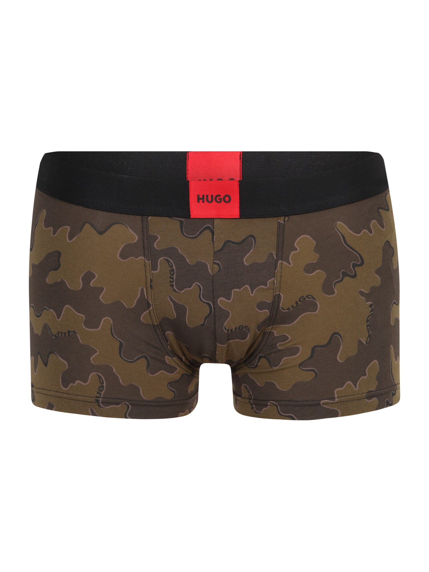 HUGO Boxeralsók  olíva / khaki / fekete / piros