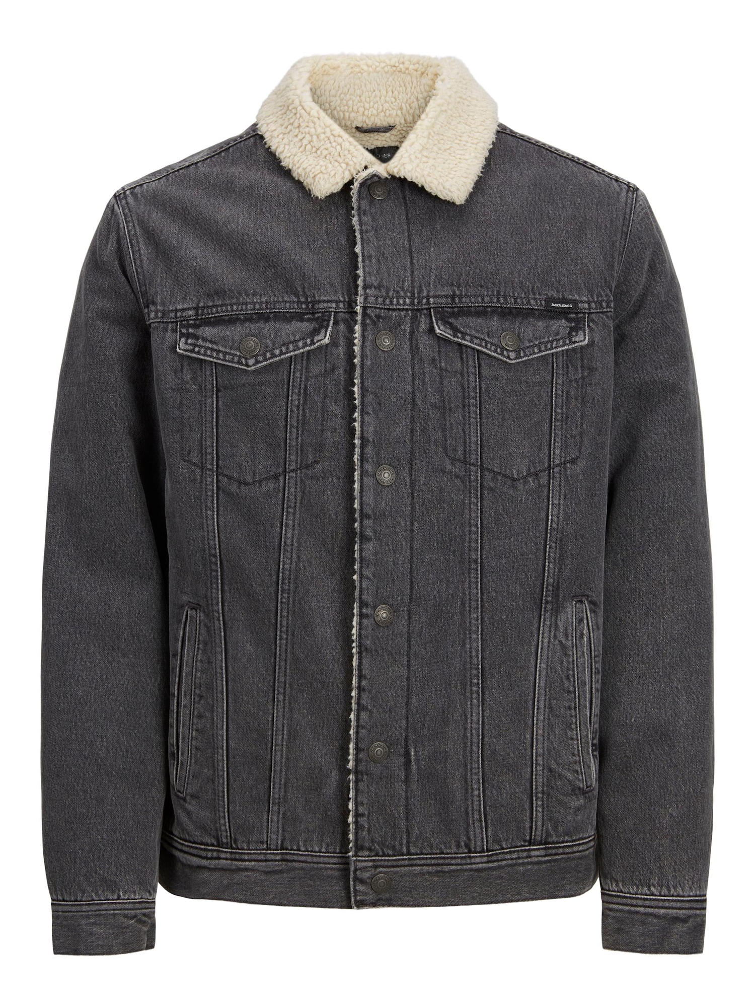 JACK & JONES Átmeneti dzseki 'Jean'  sötétszürke