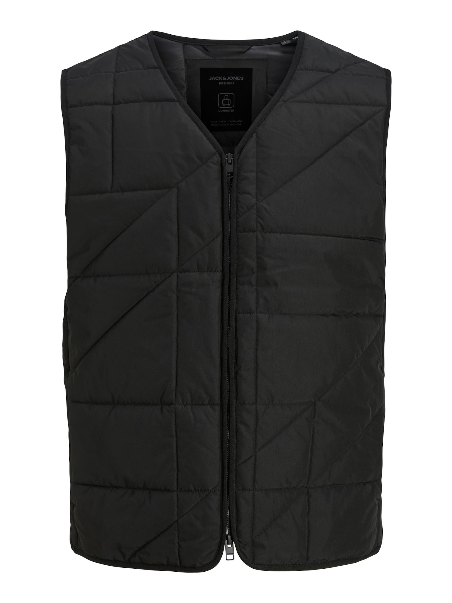 JACK & JONES Mellény 'Mason'  fekete