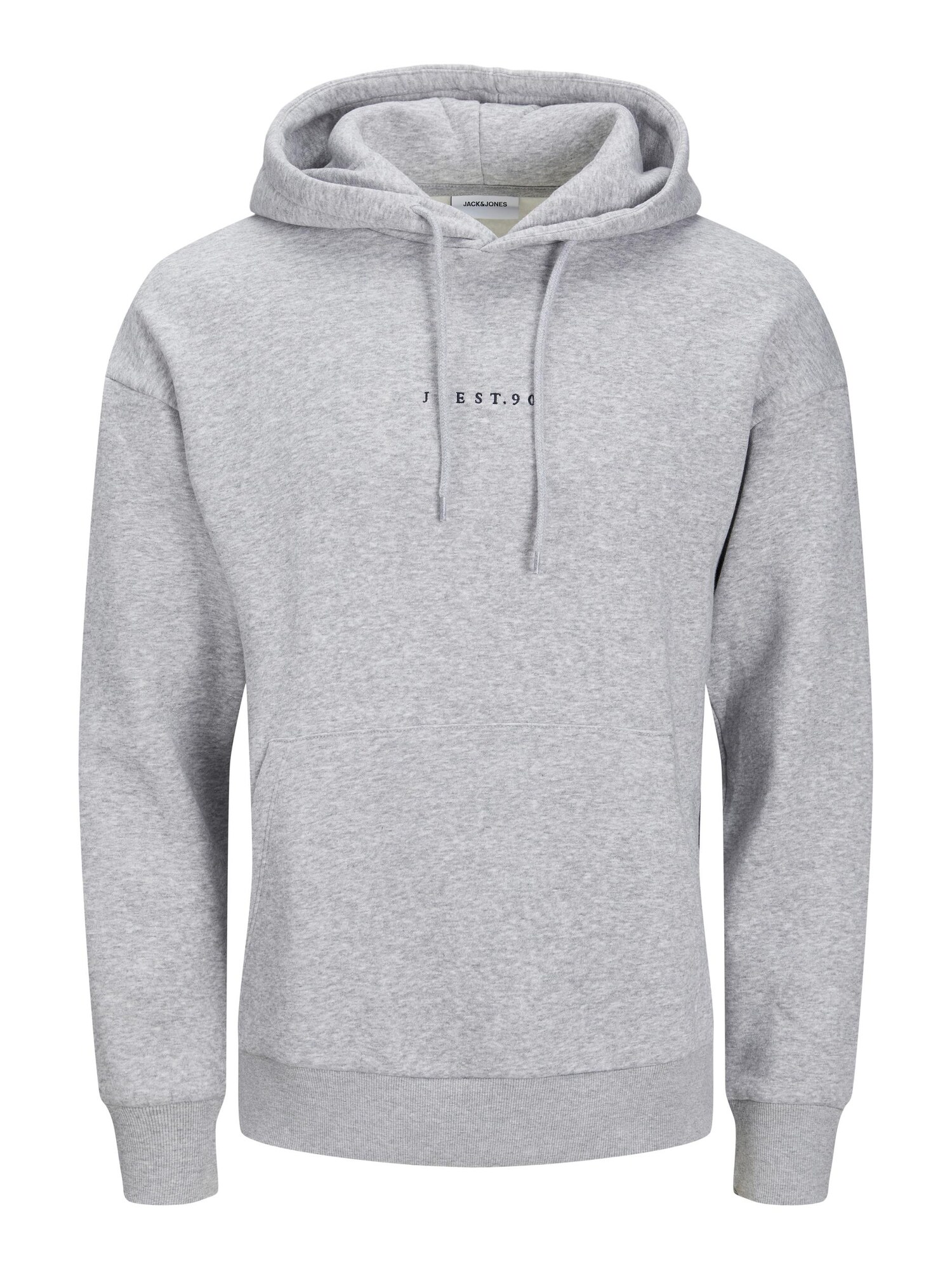 JACK & JONES Tréning póló 'NEW STATE'  szürke melír / fekete